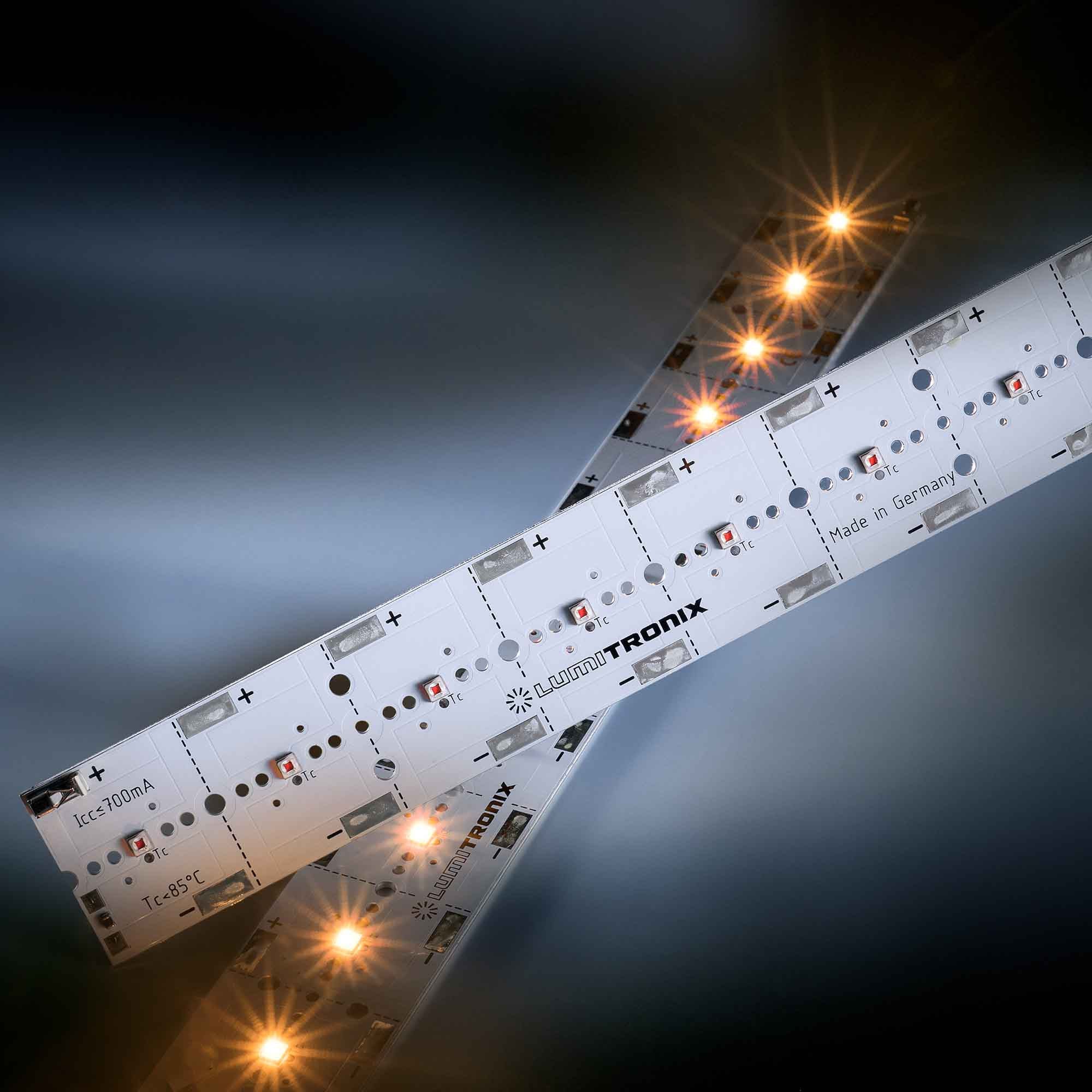 PowerBar V3 Osram Oslon Square LED Module Aluminium Neutral White 4000K CRI90 3300lm 12 LEDs 700mA 24.78W 28.6cm 3-step - view 5