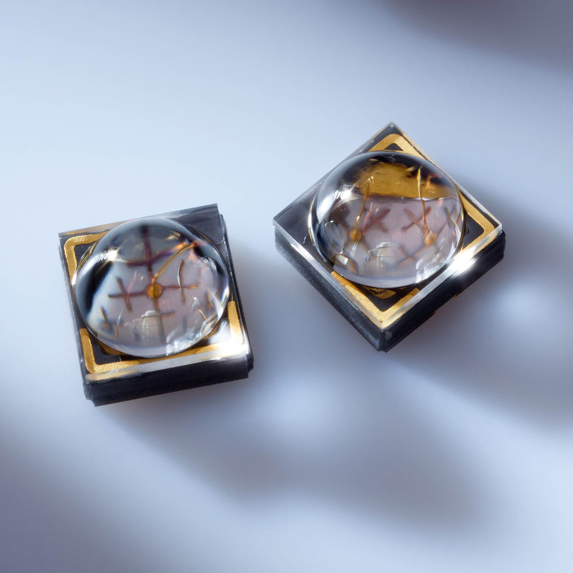 Nichia LED UV NVSU233A-D1 405nm 1030mW at 1000mA 3.45W Emitter 60 deg