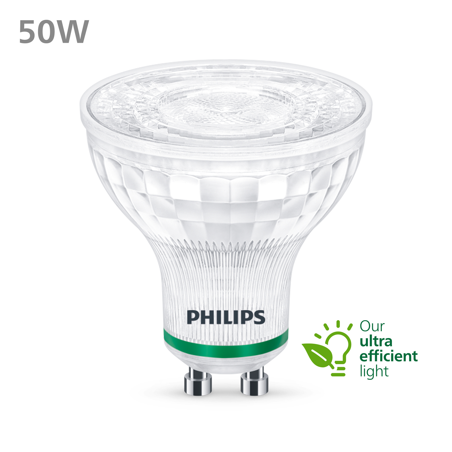 Philips LED Spot 2.4-50W GU10 840 B-class 380lm 4000K
