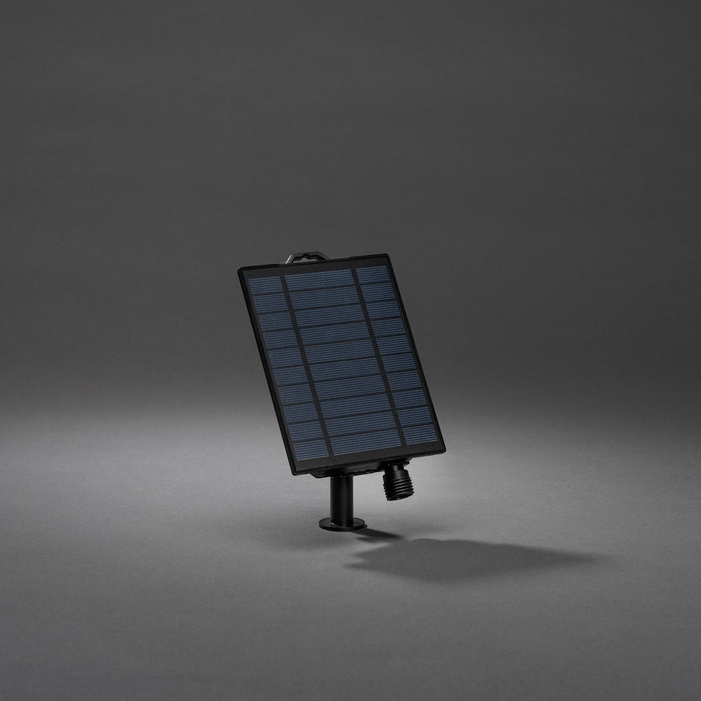 Konstsmide solar panel with ground spike up to 200 LEDs