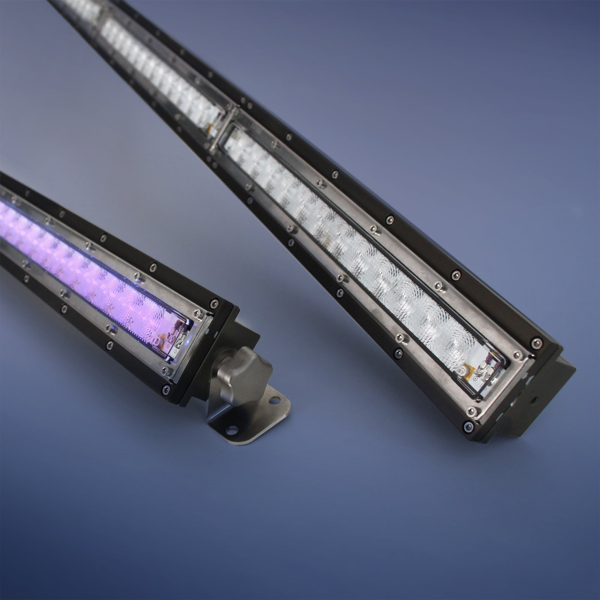 Violet900 UVC LED Light 265nm 2495mW 36 LEDs 48deg 48V 86W 89cm 3m cable