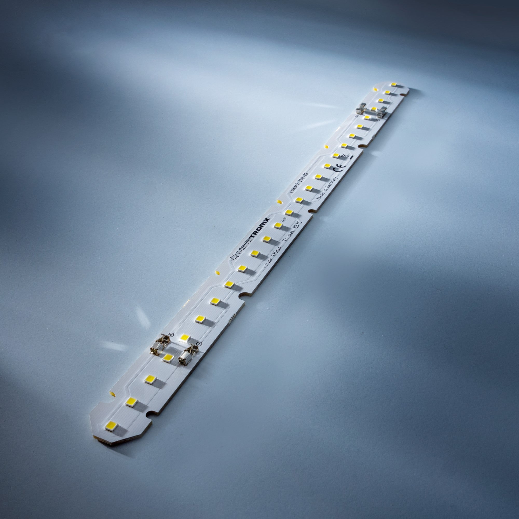 LumiBar-28-3095 Nichia H6 LED Strip Zhaga Cold White 7800K CRI90 1162lm 175mA 37.9V 6.63W 28cm