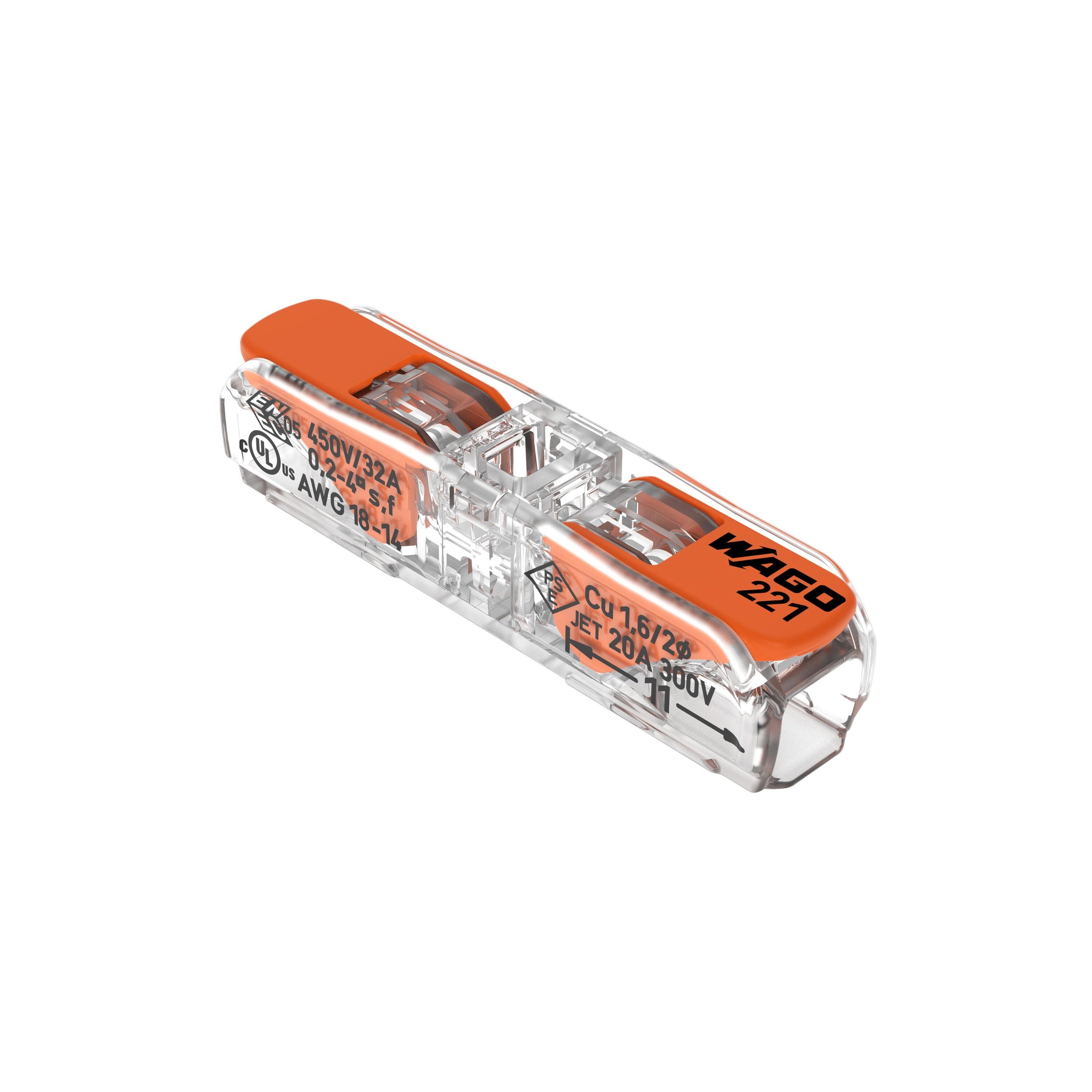 Wago 221-2411 Inline Connector 1-pin