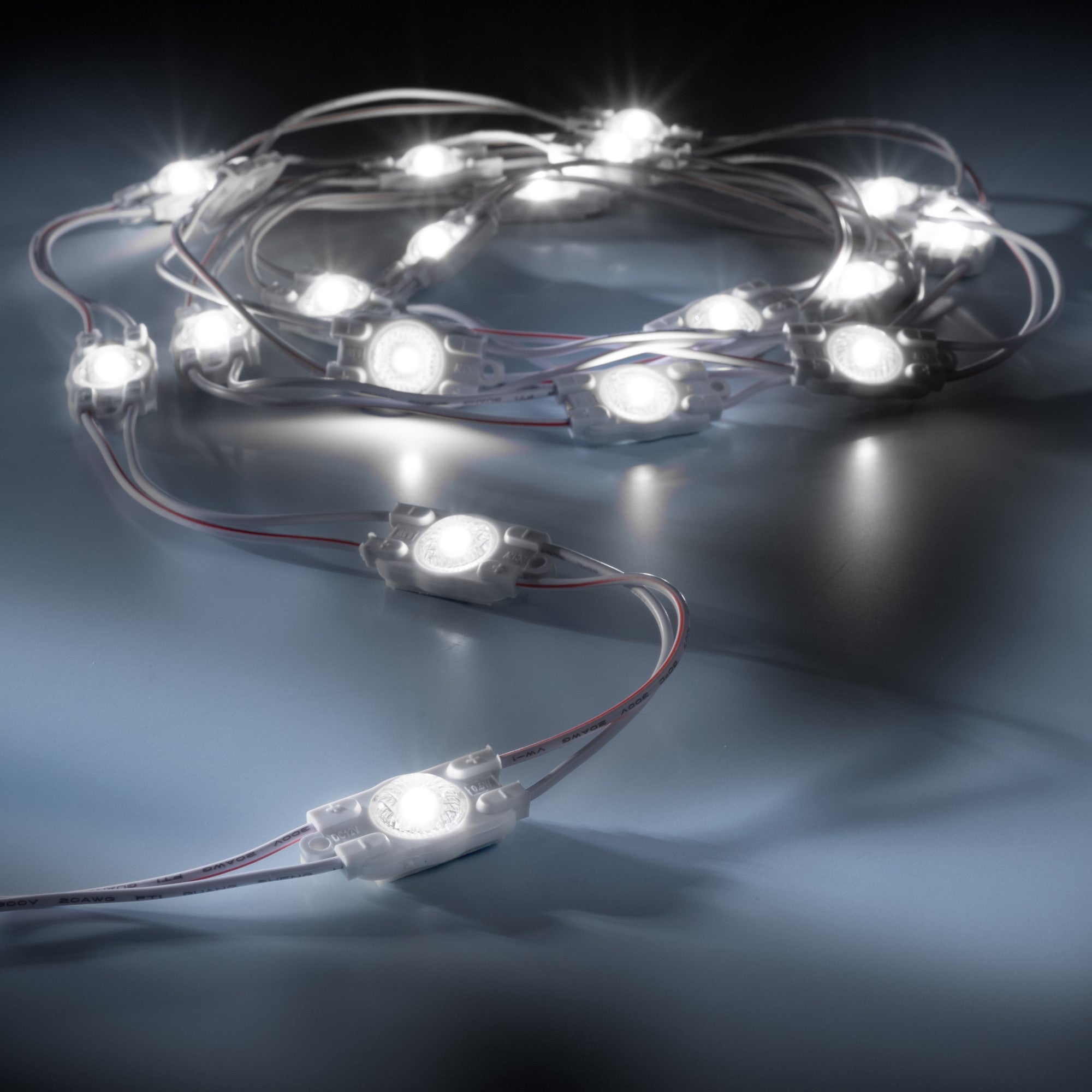 leds.de Waterproof LED modules 1 LED 12V IP67 20 pieces 5000K