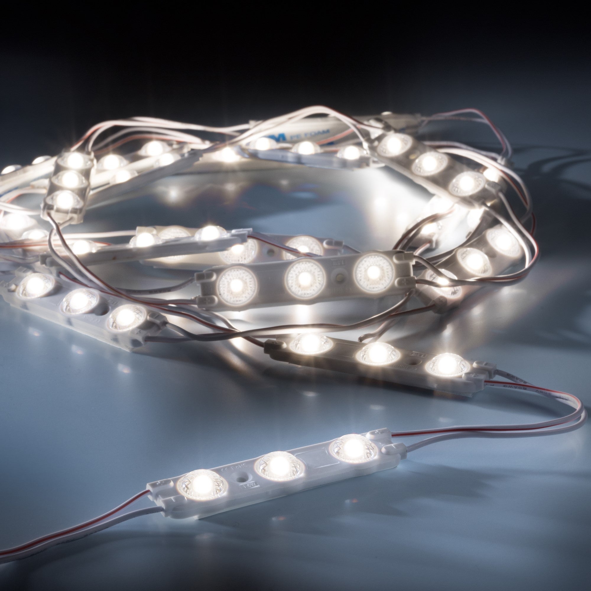 leds.de Waterproof LED modules 3 LEDs 12V IP67 20 pieces 5000K