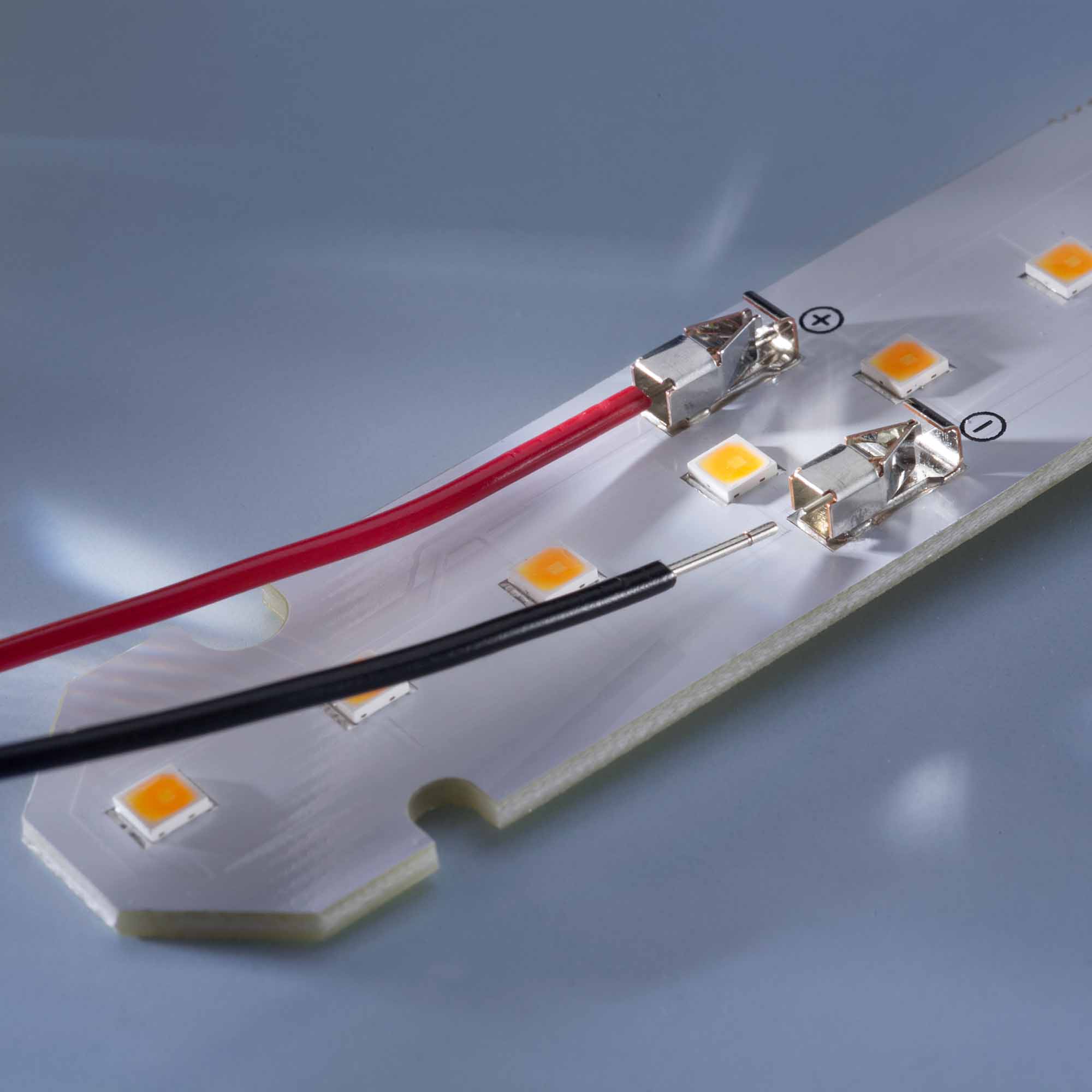 LumiBar-56-4080 Nichia LED Strip Zhaga warm white 3000K 2120lm 350mA 37.5V 52 LEDs 56cm module (3786lm/m 24W/m)
