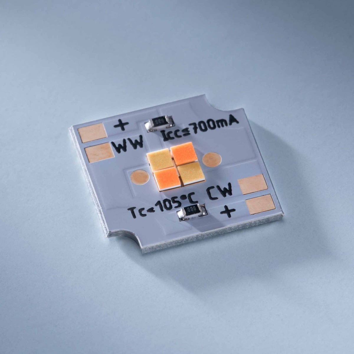 Build Your Own SmartArray-Q4-TW Nichia CSP LED Module 2 channel, TW, Dynasolis, Two Color, 4 LEDs, 13x13mm, Made in Germany (up to 450 lm)