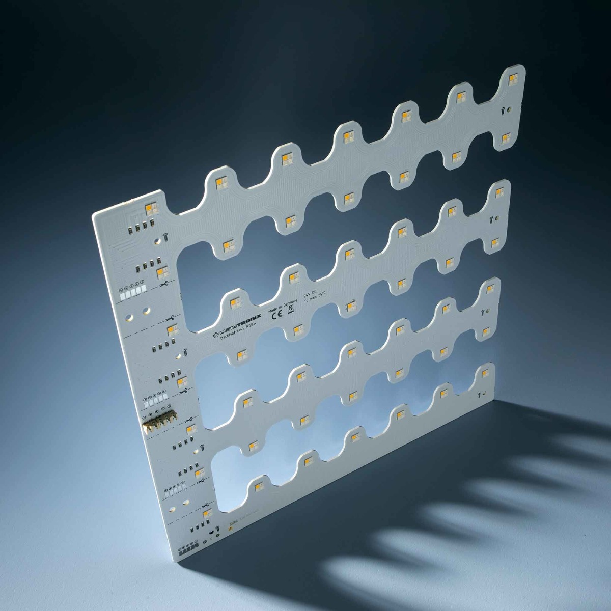 Build Your Own BackMatrix-49-RGBW Nichia LED Module 4 channel Plug & Play, RGBW, TW, Dynasolis, LED module 28x28cm, Made in Germany, 24V