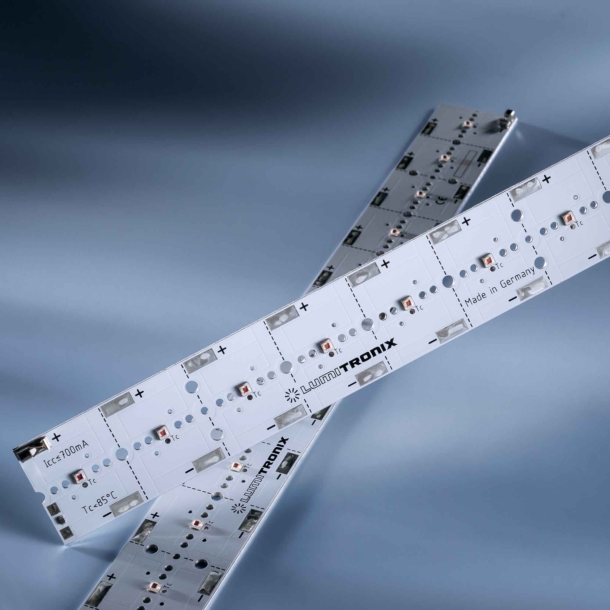 PowerBar V3 LED Module Aluminium deep-Red 730nm 700mA 12x Osram Oslon SSL LEDs 29cm