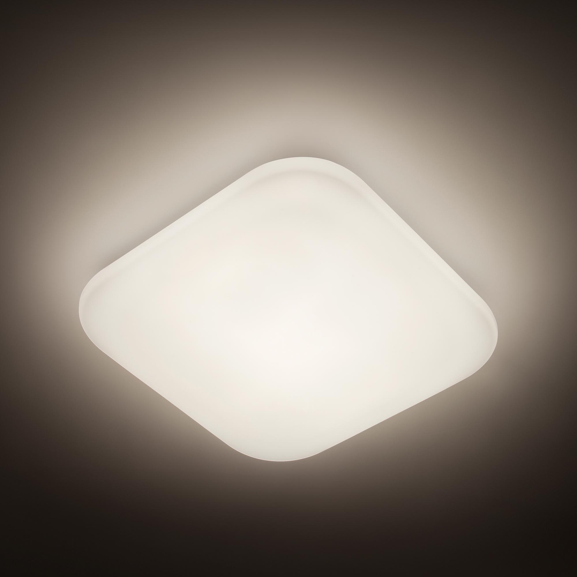 Philips myLiving LED ceiling light Mauve white square 1700lm 17W