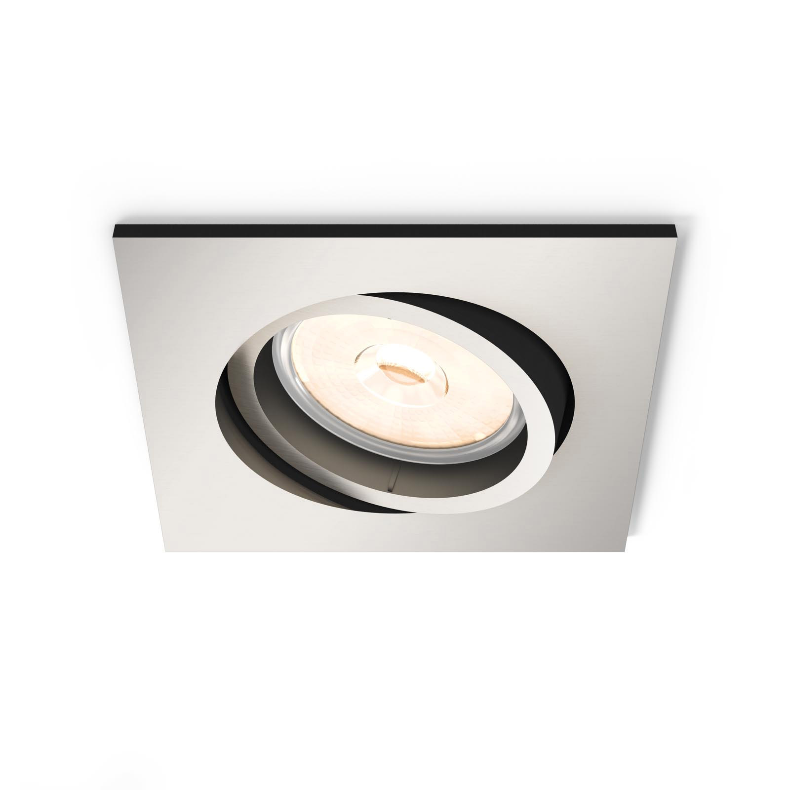 Philips myLiving LED spot Donegal square silver