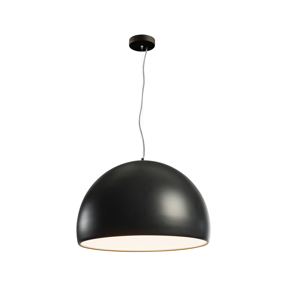 SLV Bela 60 LED pendant light black-white 1850lm 31W