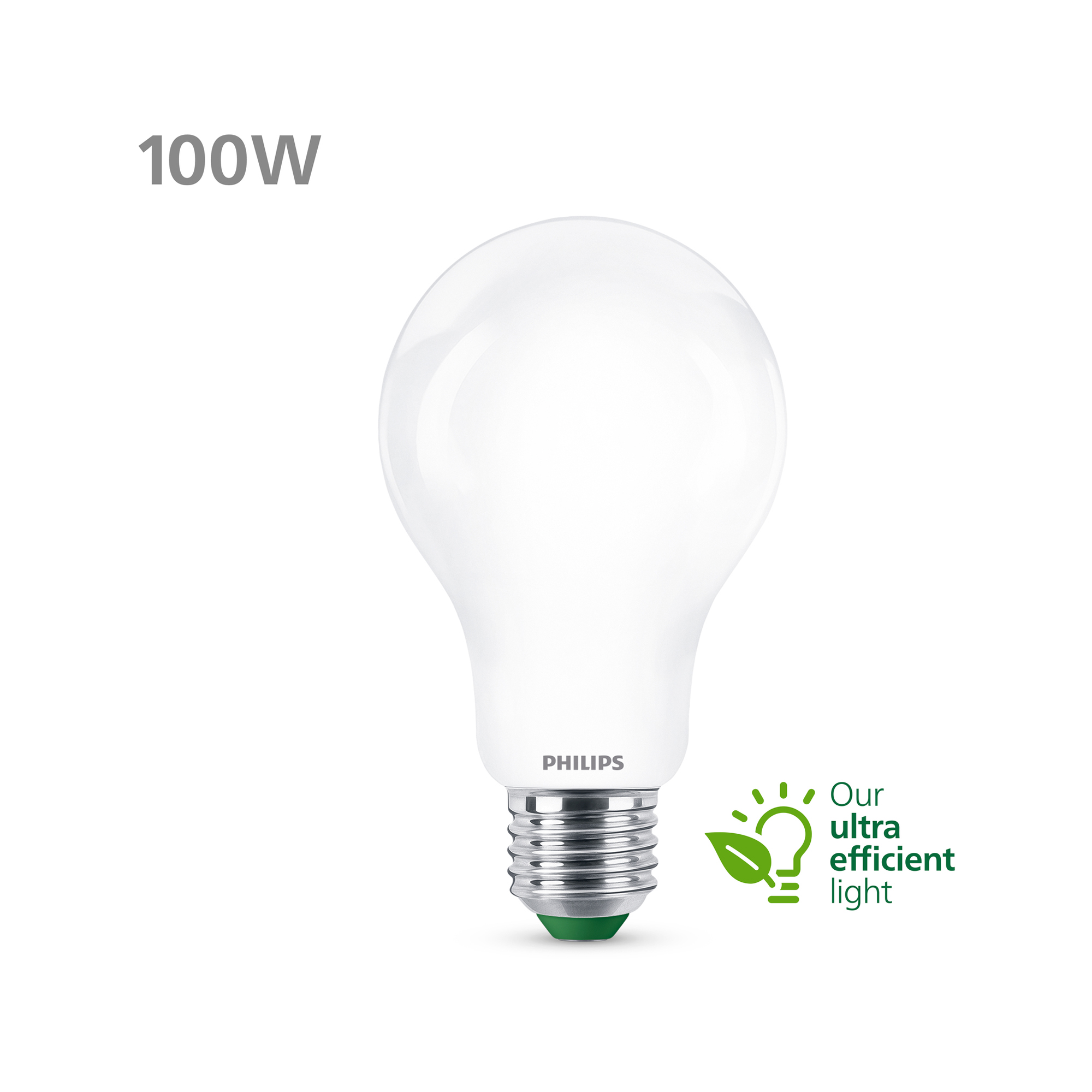 Philips Filament LED Bulb 7.3-100W E27 840 A-class matt 1535lm 4000K