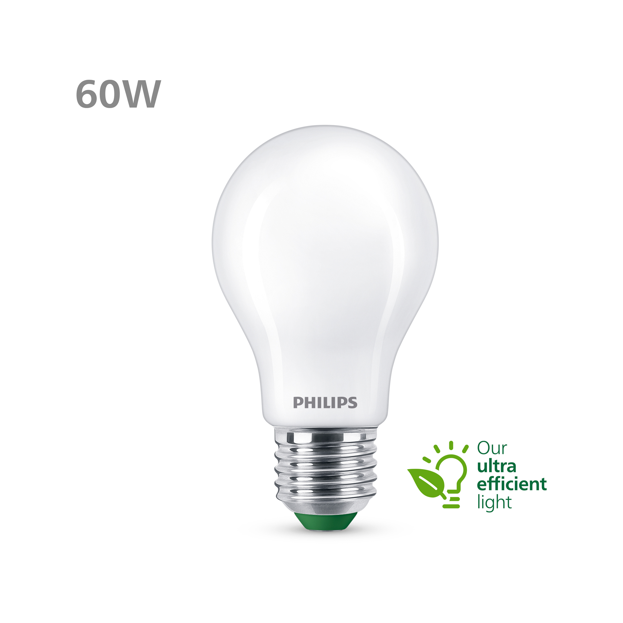 Philips Filament LED Bulb 4-60W E27 840 A-class matt 840lm 4000K