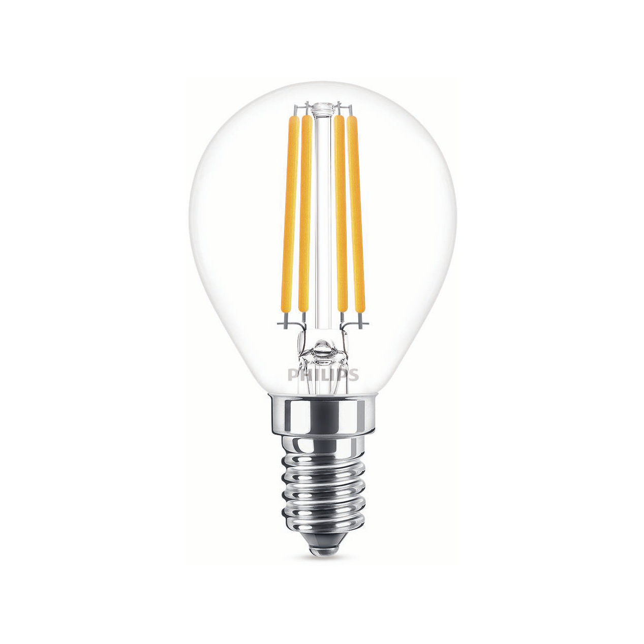Philips Filament LED Bulb 6.5-60W E14 840 clear 806lm 4000K