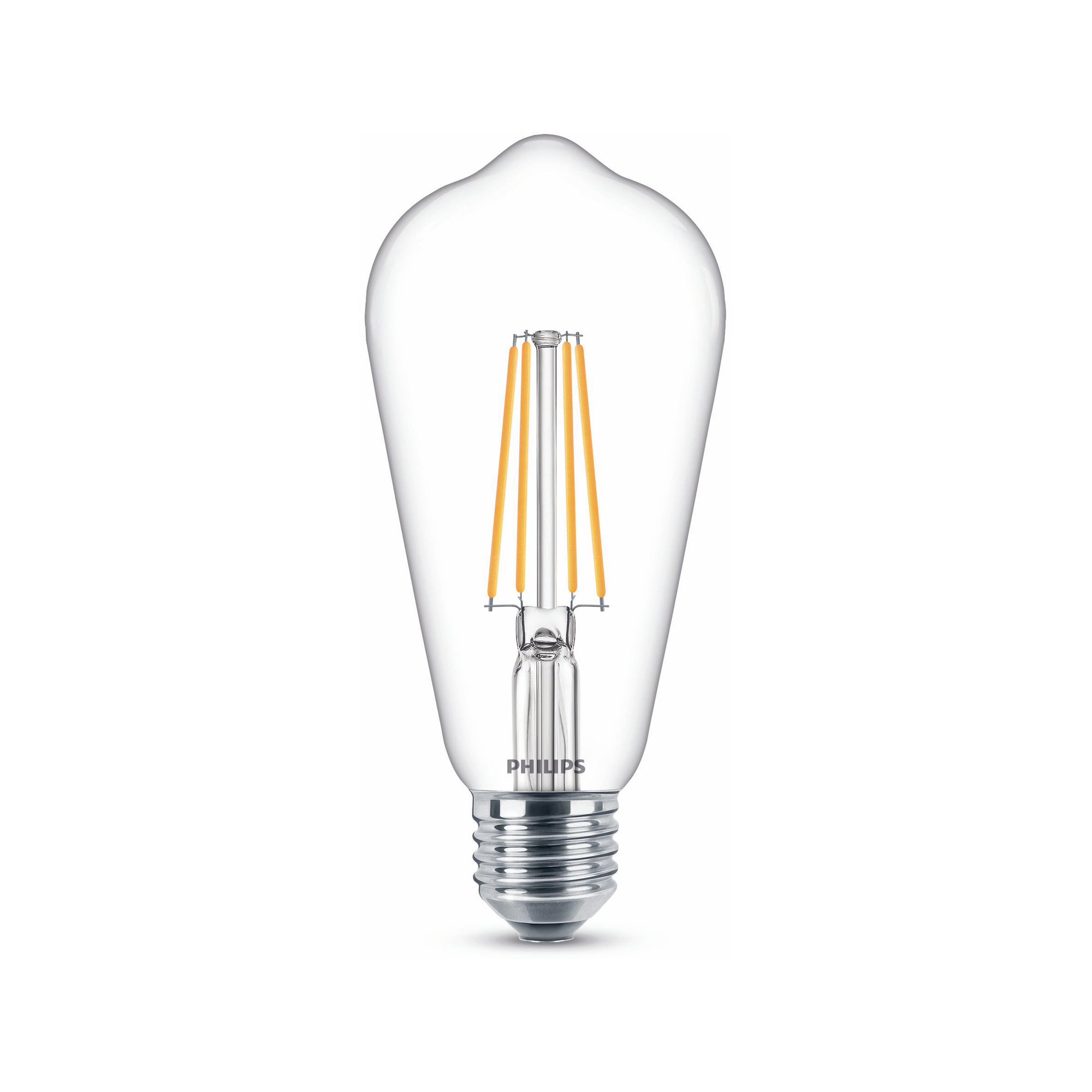 Philips Edison Filament LED Bulb 7-60W E27 827 clear 806lm 2700K