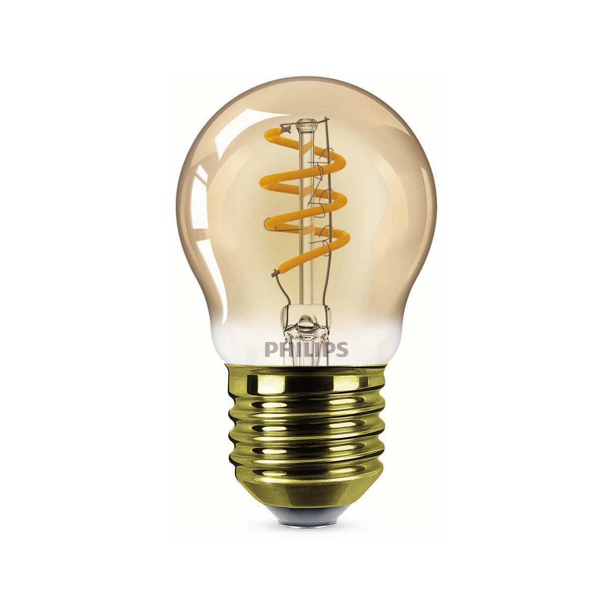 Philips Vintage Filament LED Bulb Gold 2.6-15 E27 818 clear 136lm 1800K