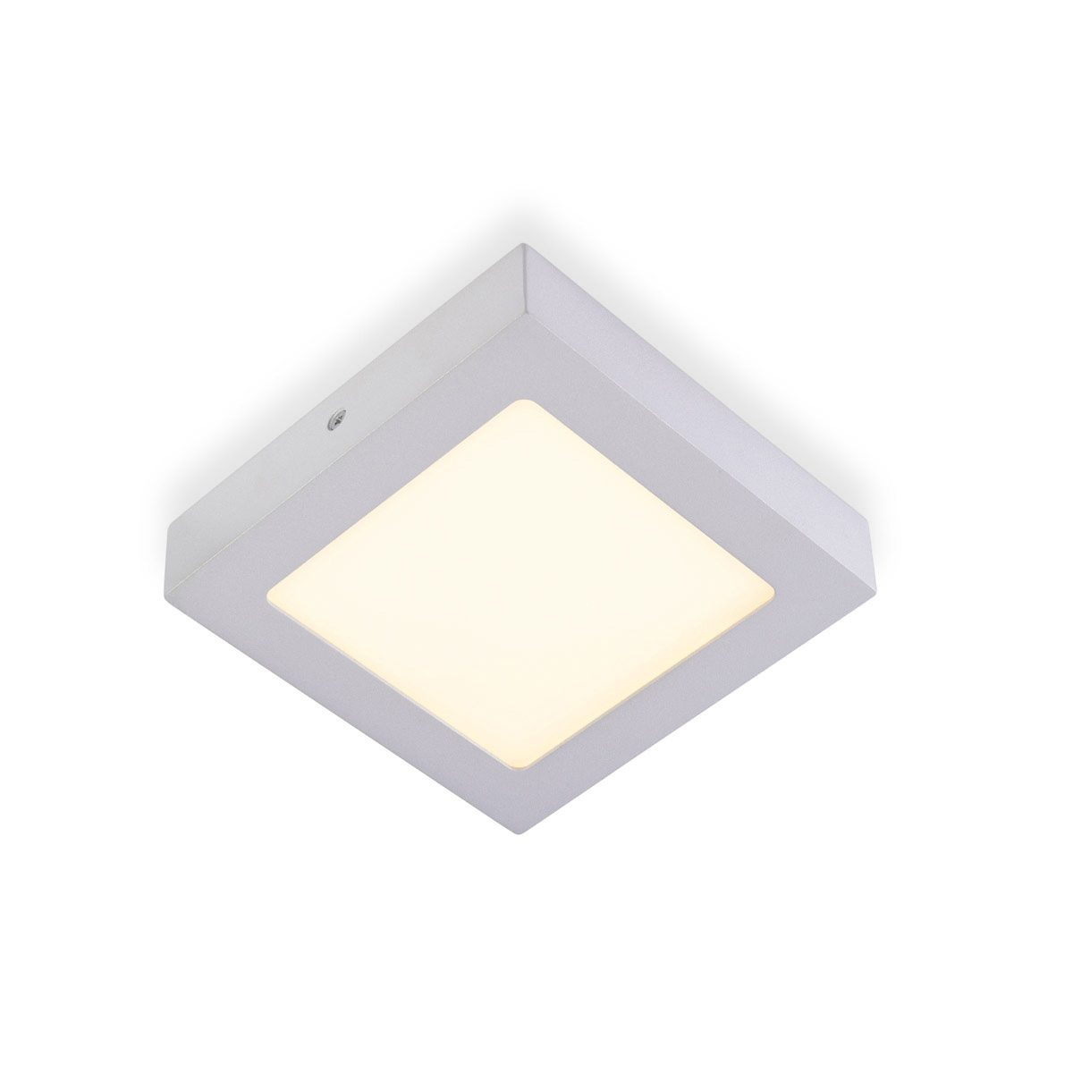 Ceiling LED lamp SLV I Senser Panel Square Grey Rim 3000K 10W 500lm