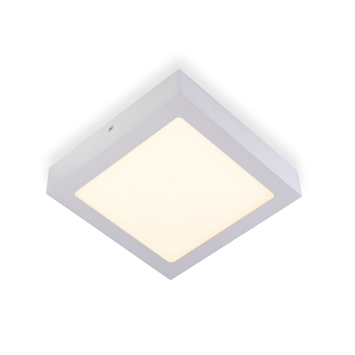 Ceiling LED lamp SLV I Senser Panel Square Grey Rim 3000K 14W 840lm