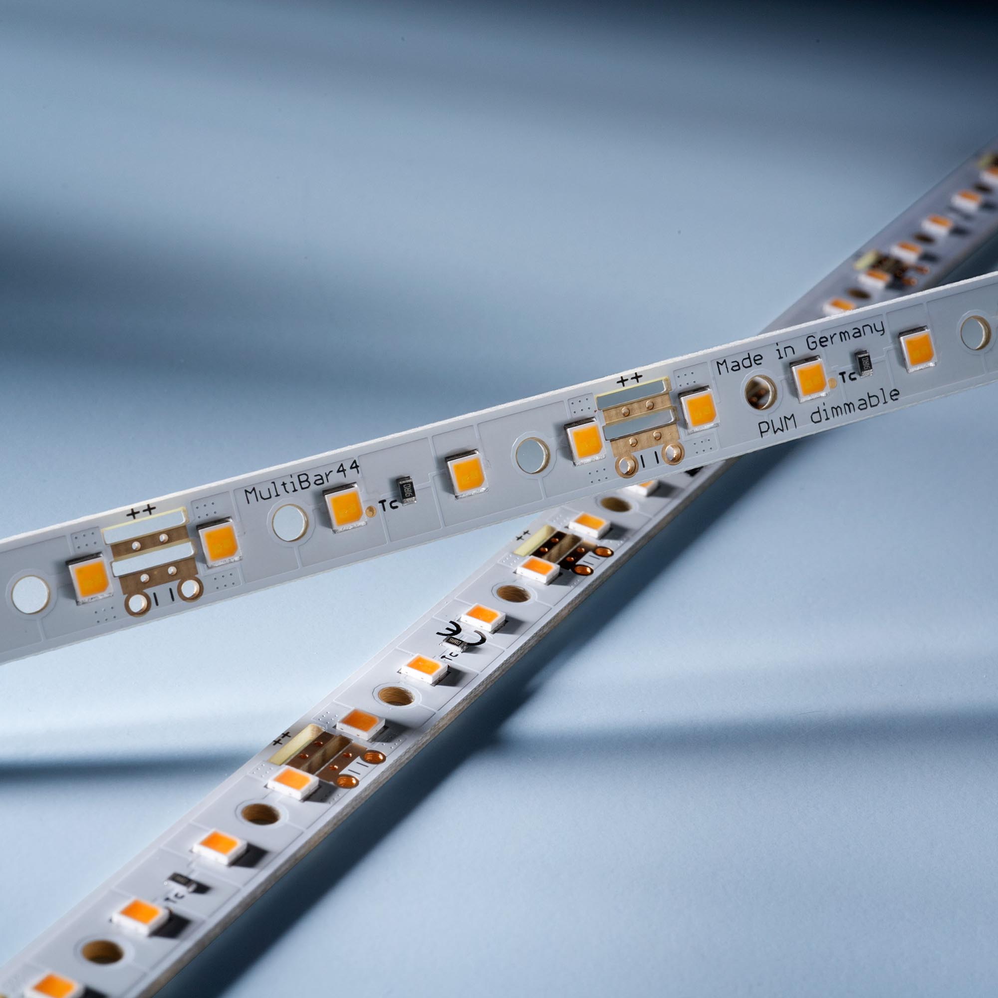 Multibar3090 Nichia LED Strip warm white CRI90 3000K 850lm 24V 44 LEDs 50cm bar (1700lm/m 13W/m)