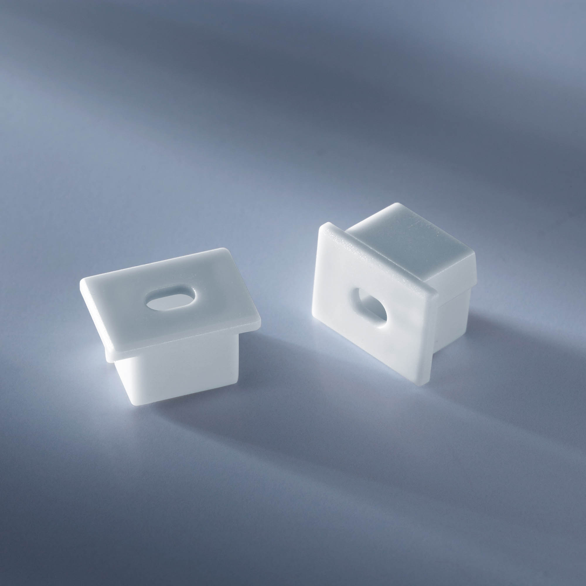 Open end cap for Aluflex Aluminum Profile for LED strips deep 1020mm