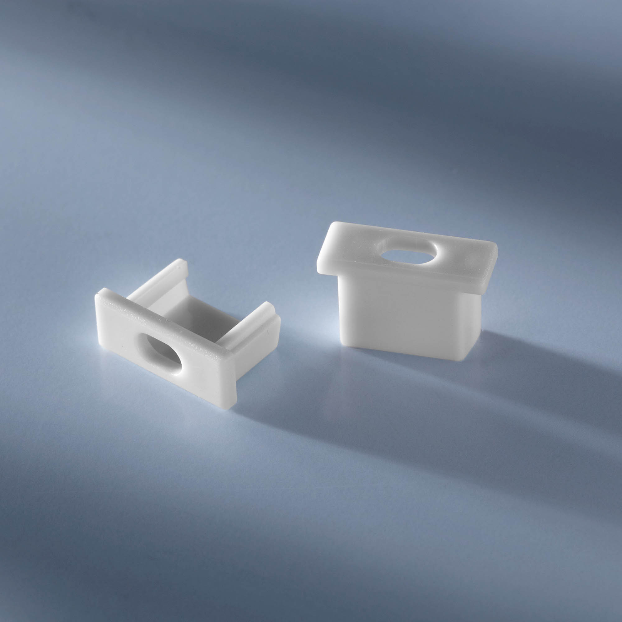 Open end cap for Aluflex Aluminum Profile for LED strips low height 1020mm