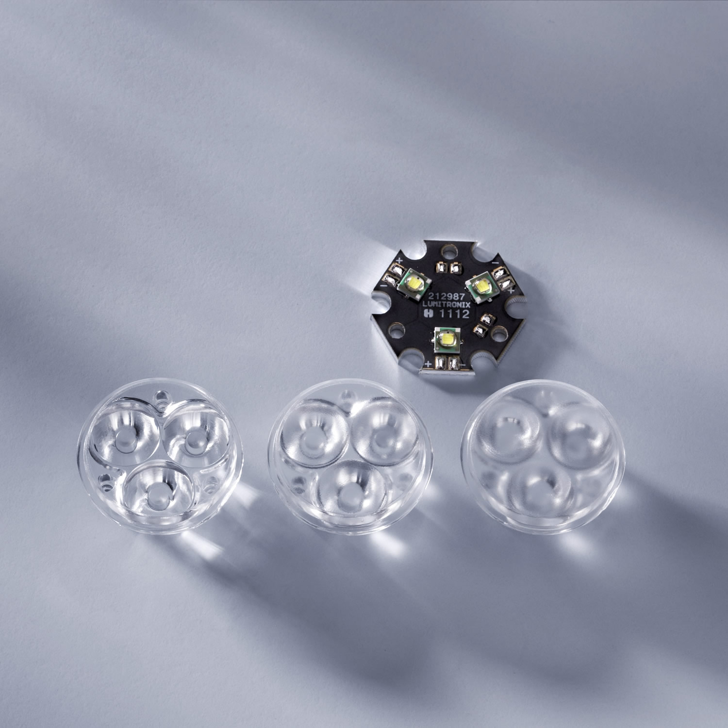 Ledil Triple lens 21.8mm for Cree XP-E/XP-G