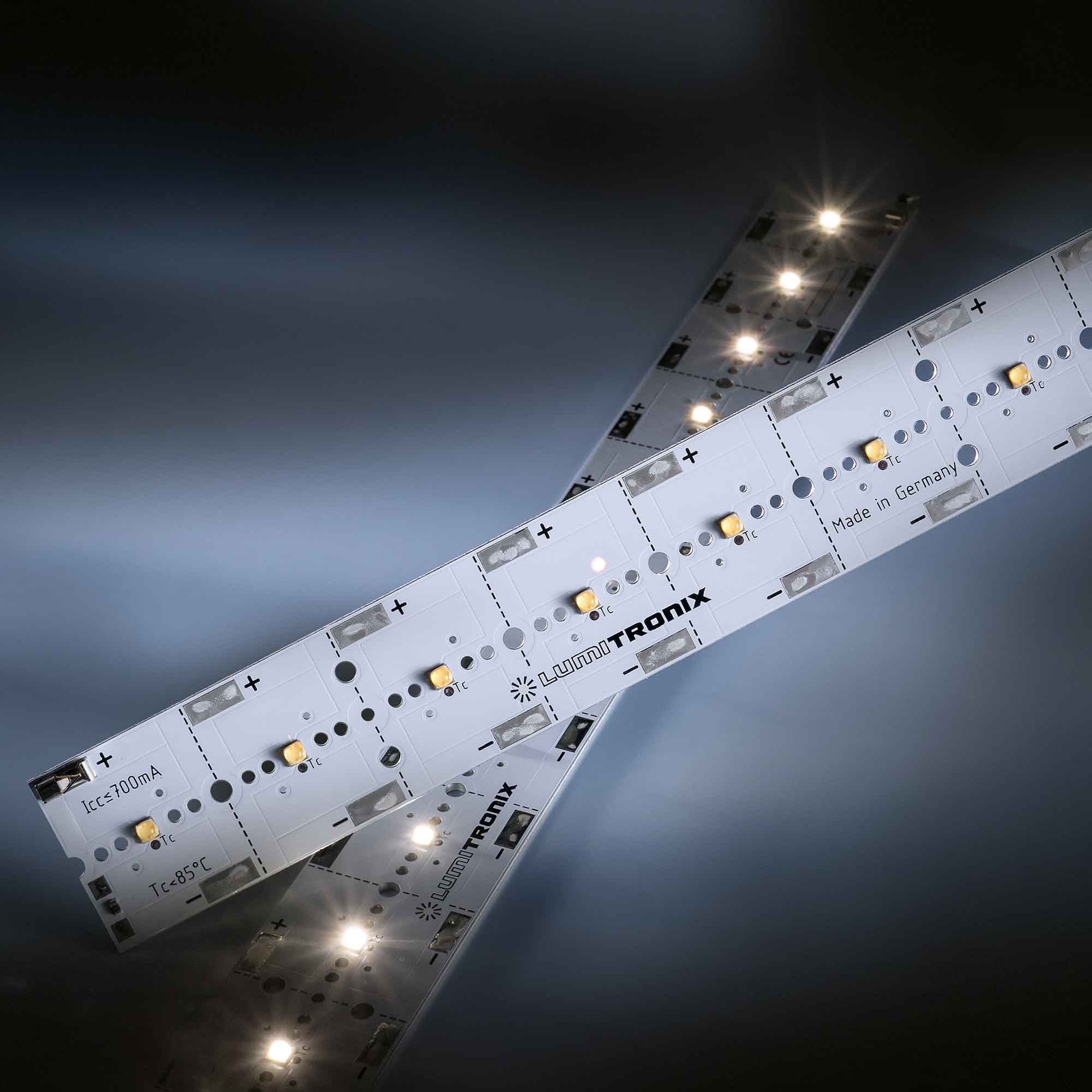 PowerBar V3 Osram Oslon Square LED Module Aluminium Neutral White 4000K CRI90 3300lm 12 LEDs 700mA 24.78W 28.6cm 3-step