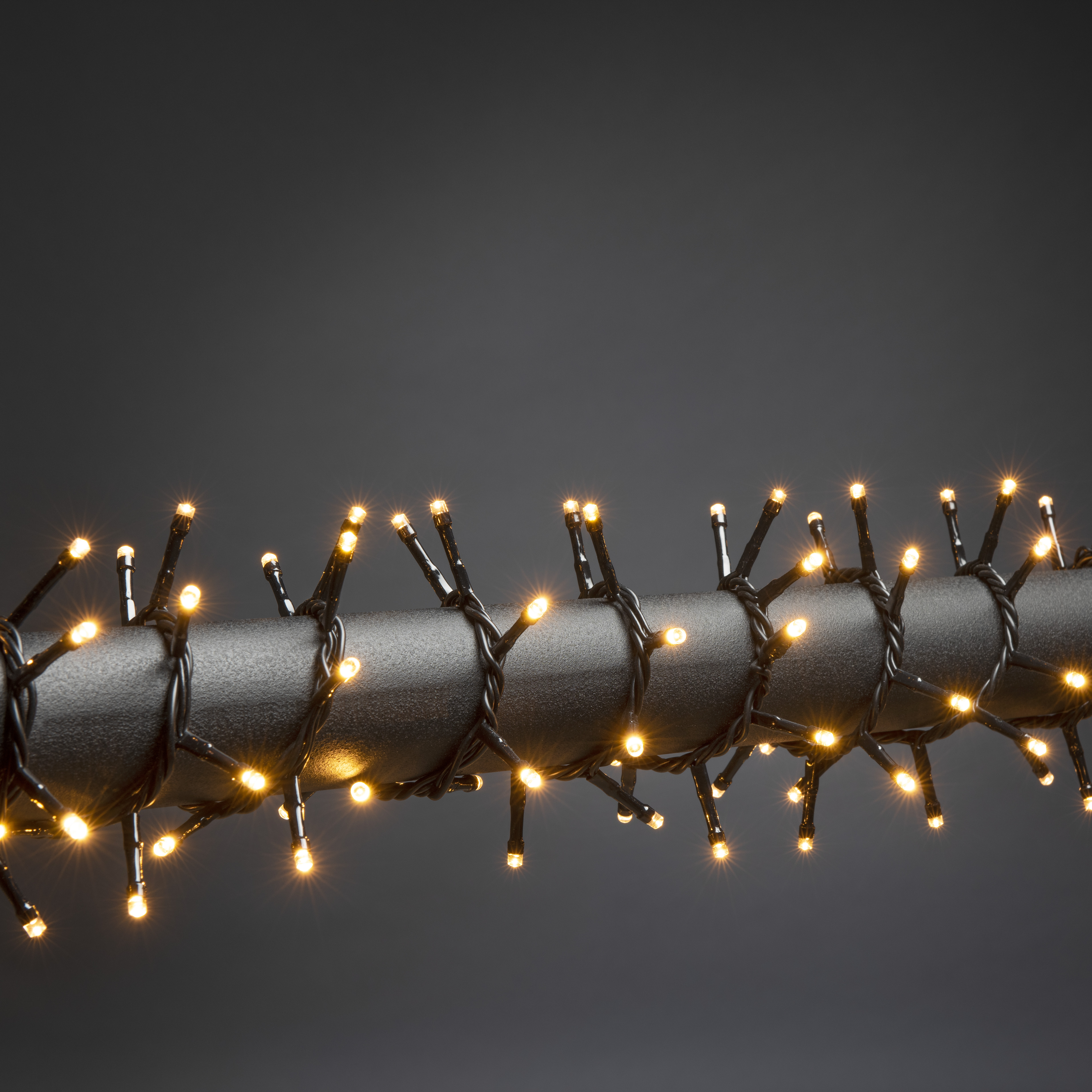 Konstsmide LED System 31V, LED Cluster String of Lights, 230 amber LEDs, 5m, IP44
