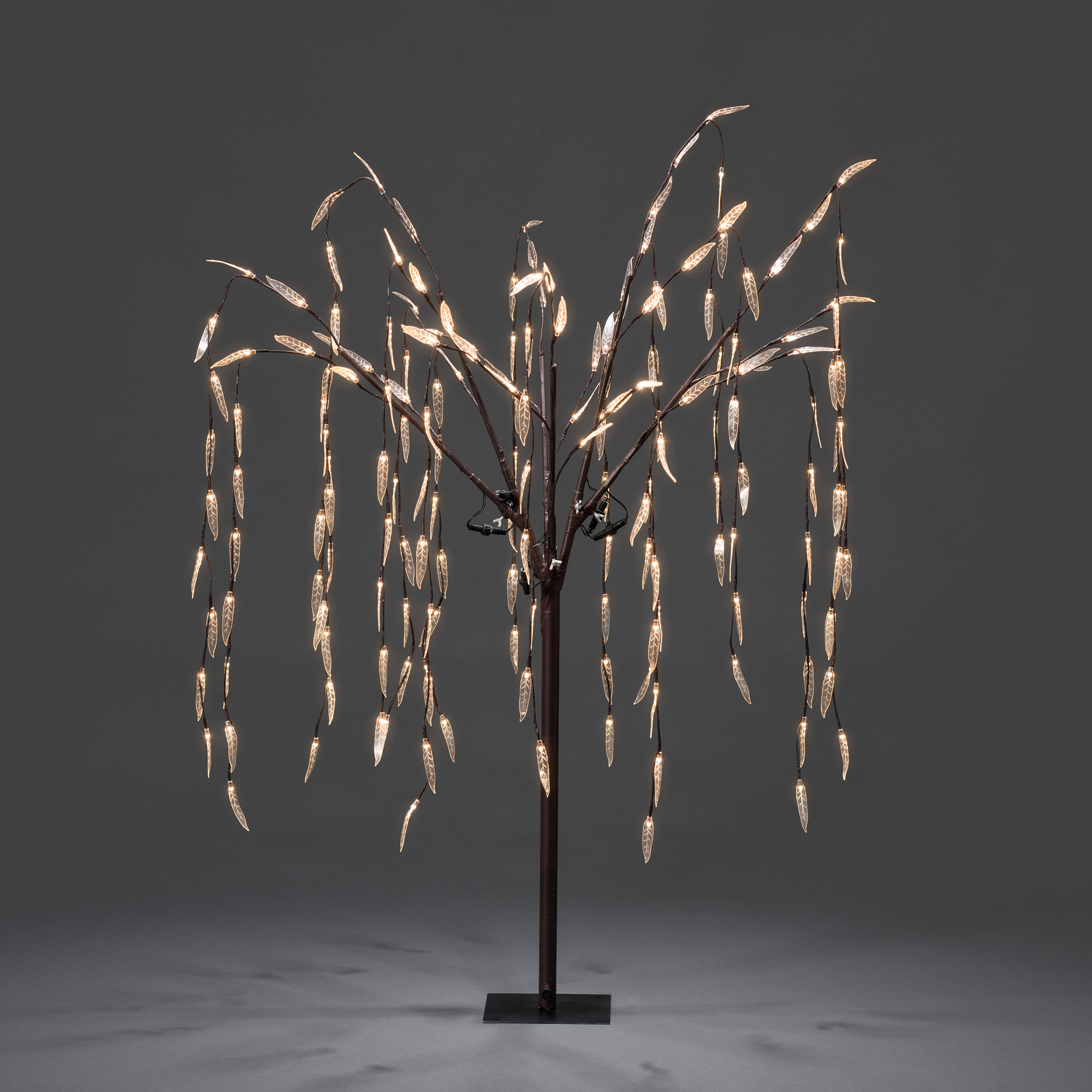 LED weeping willow, 96 warmwhite LEDs