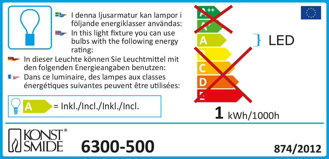 LED Mini Chain of Lights, multi-coloured, 10 LEDs