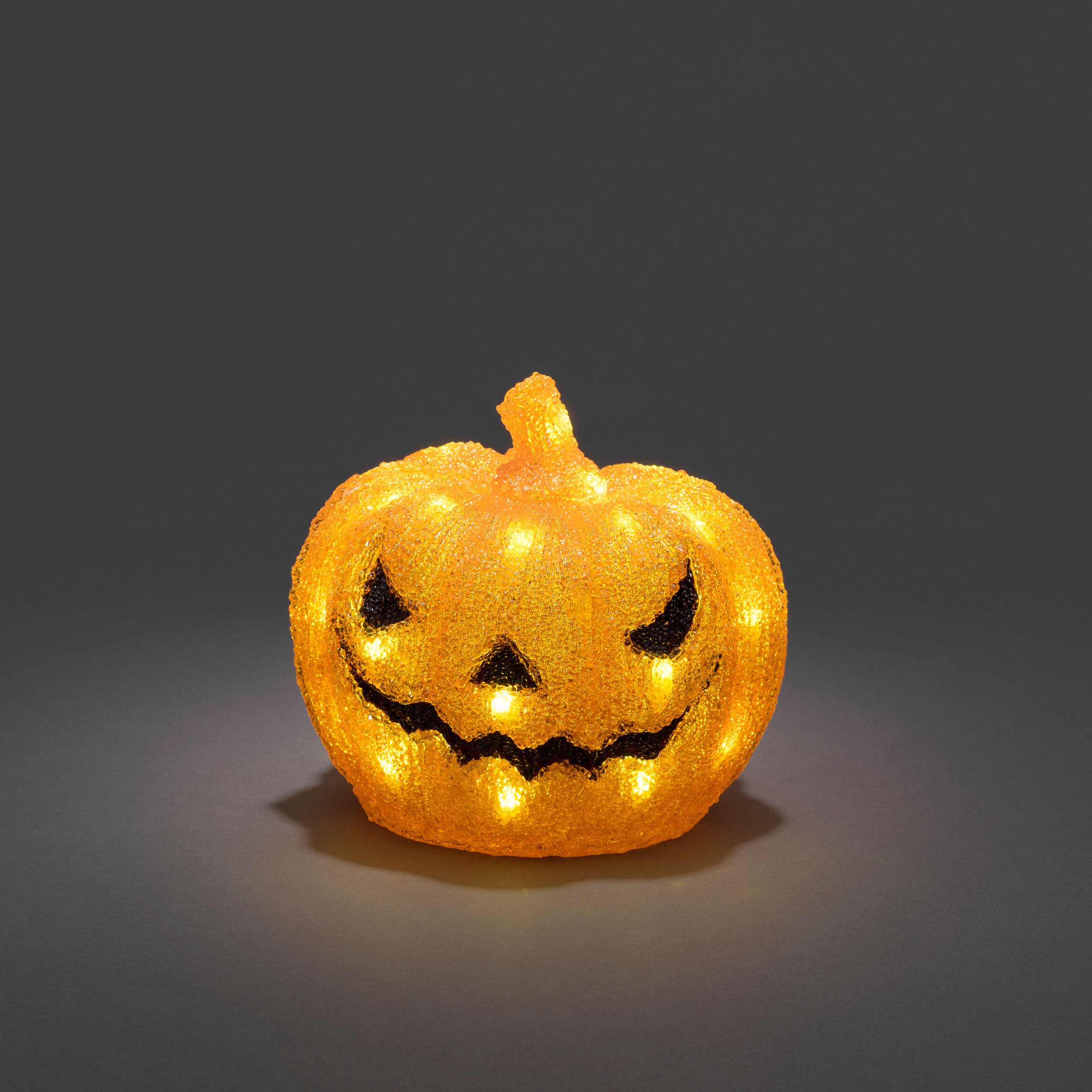 Acrylic LED pumpkin 32 white LEDs