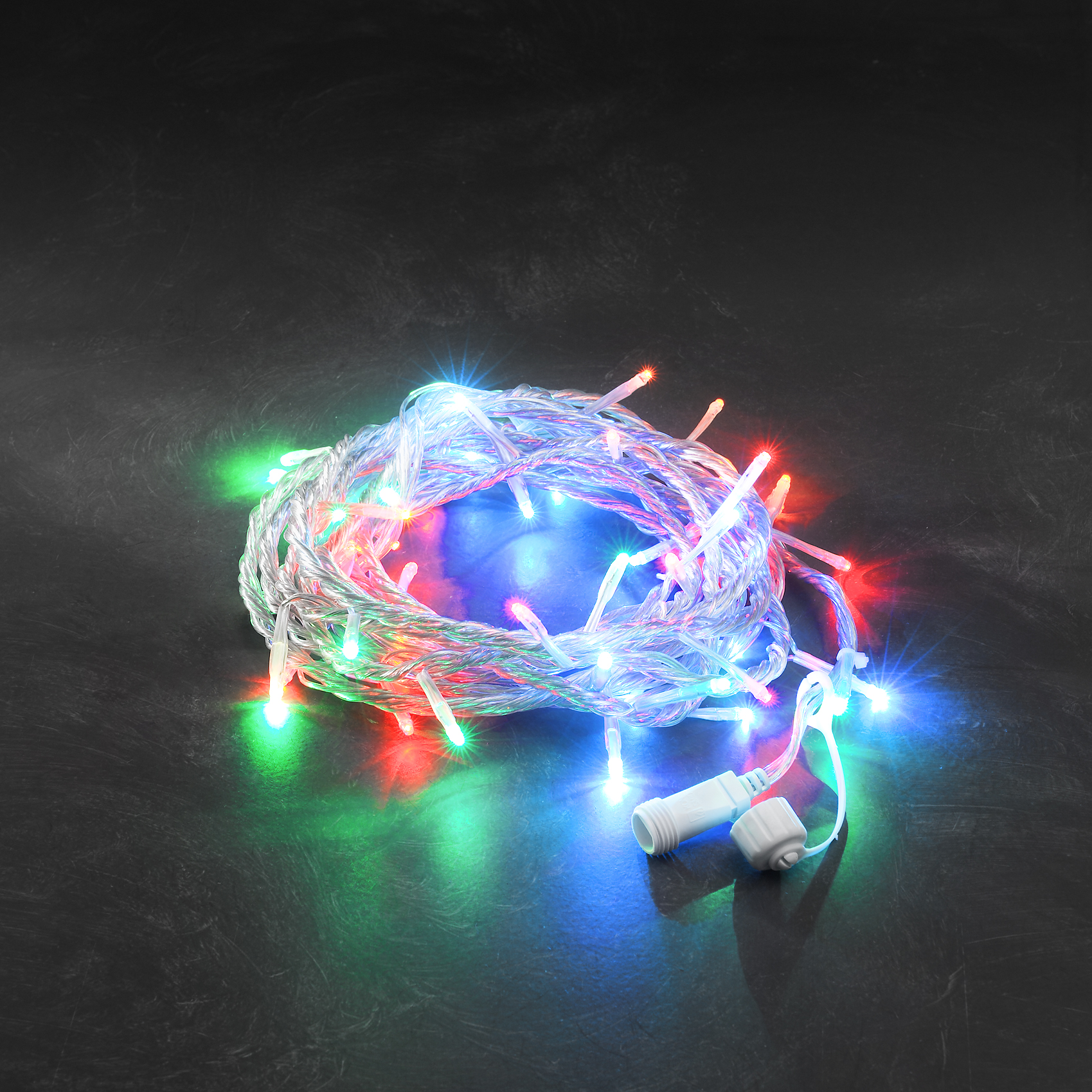 LED System 24V - Multi-Coloured Chain of Light, 50 LEDs
