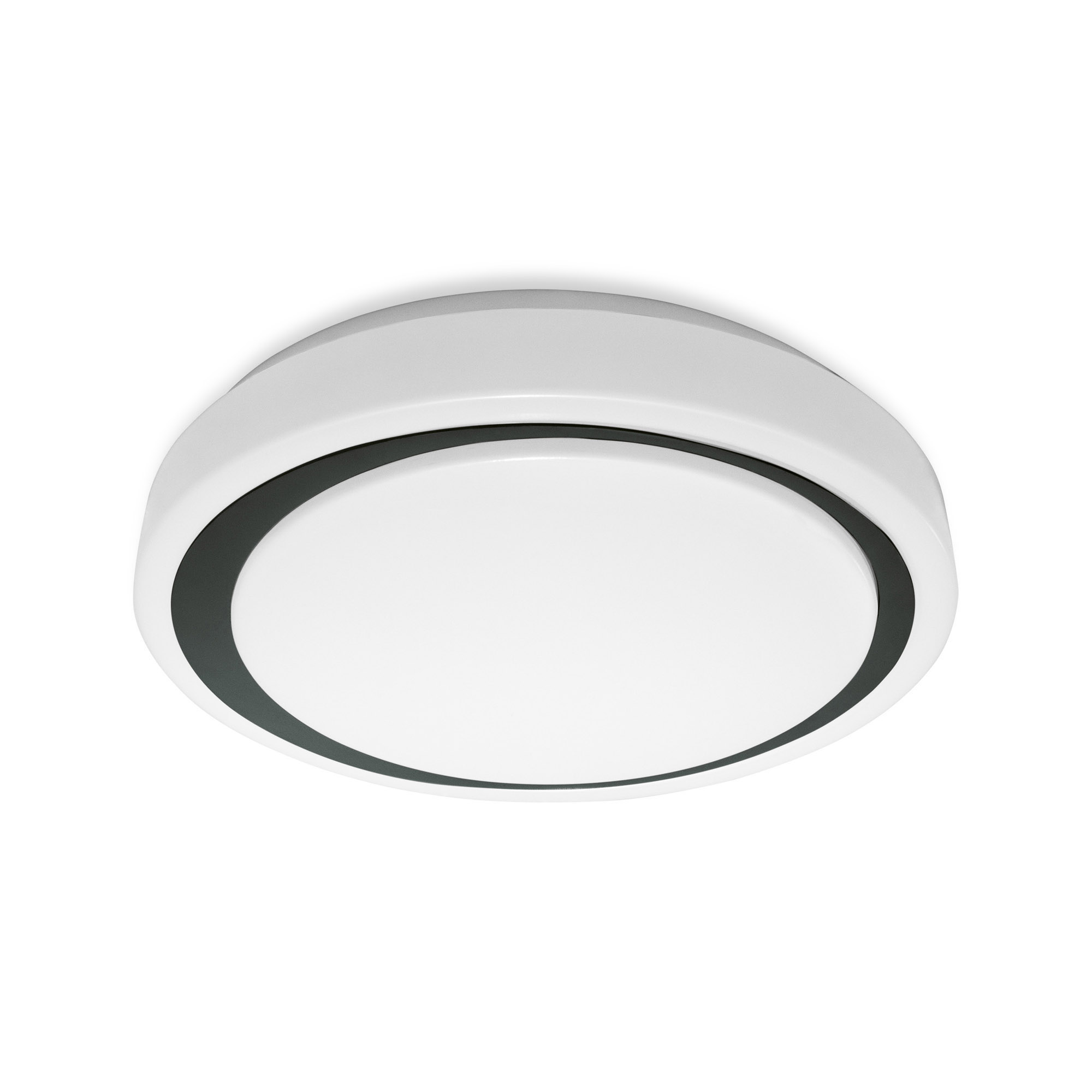 LEDVANCE SMART+ WiFi Tunable White LED Ceiling Light ORBIS Moon 380mm white-black 2500lm