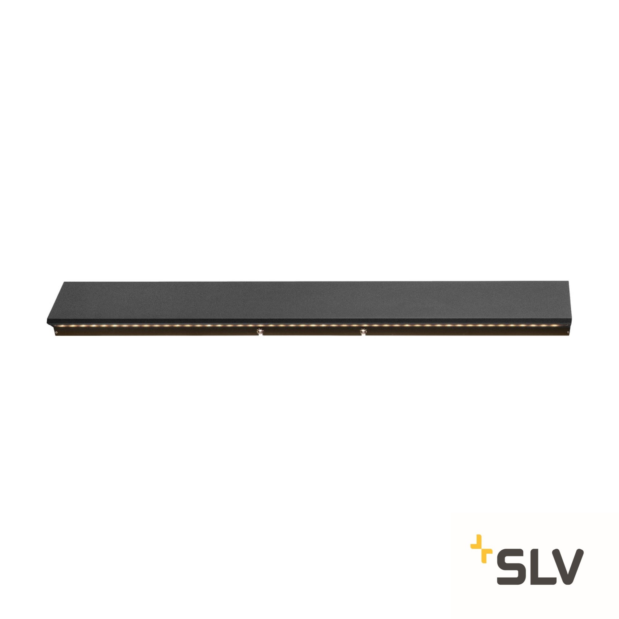 SLV DIRETO 60 LED Wall Light 2700/300K black TRIAC-dimmable 1250lm