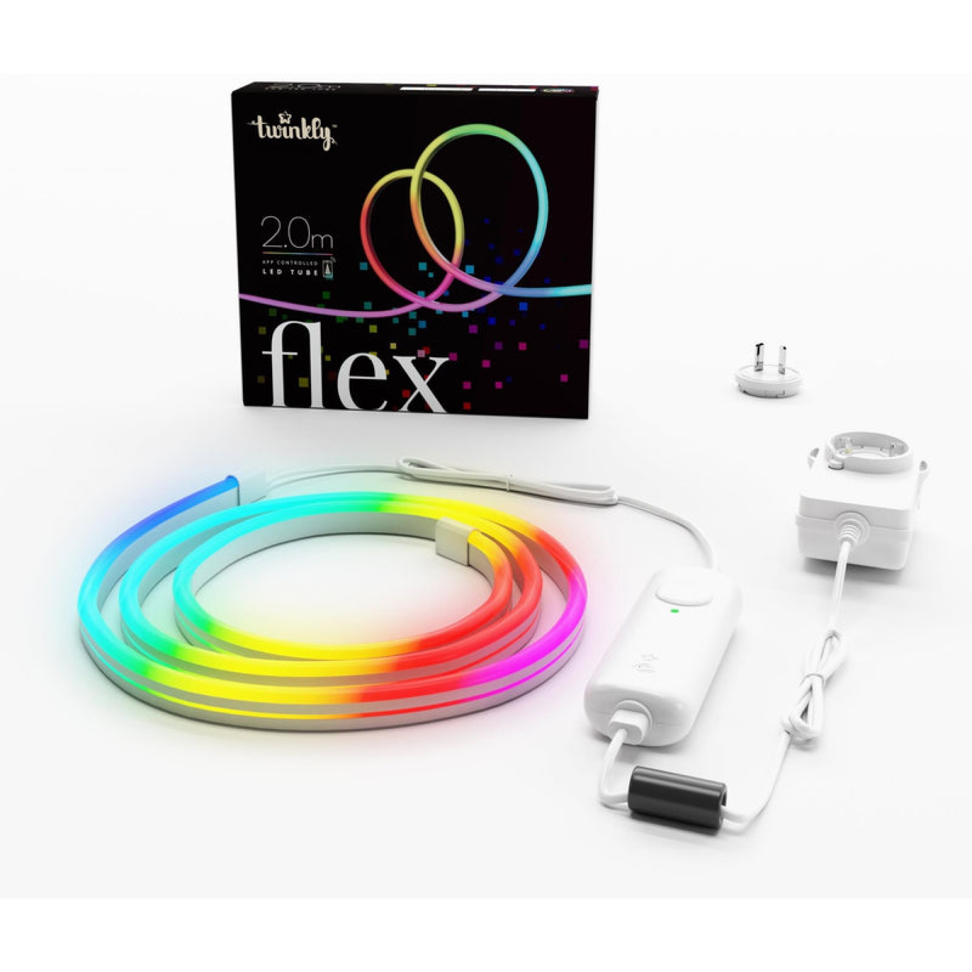 Twinkly Flex RGB LED Tube 200 LEDs 2m app-controlled