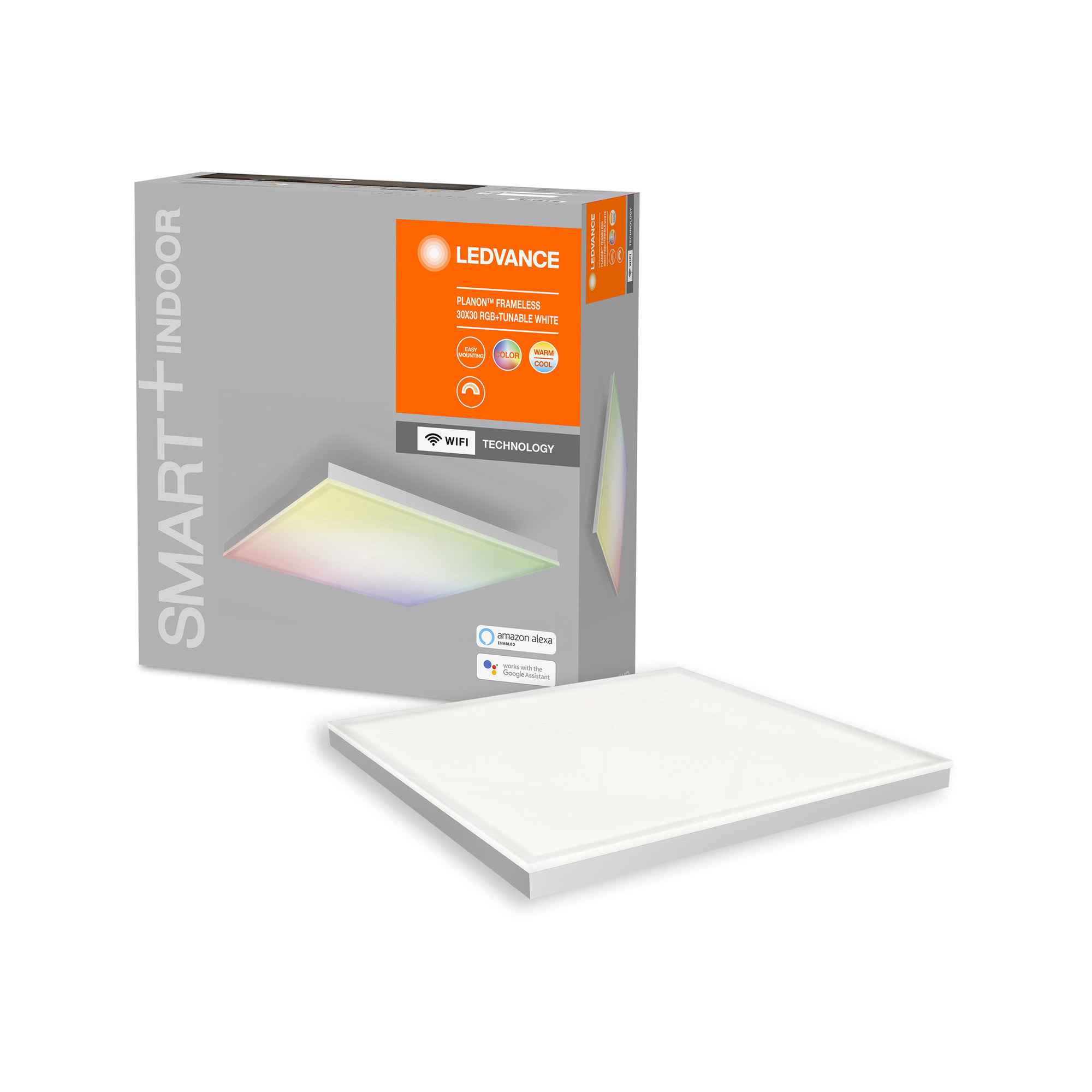 LEDVANCE SMART+ WiFi RGB Tunable White LED Panel PLANON FRAMELESS 30x30cm 1500lm