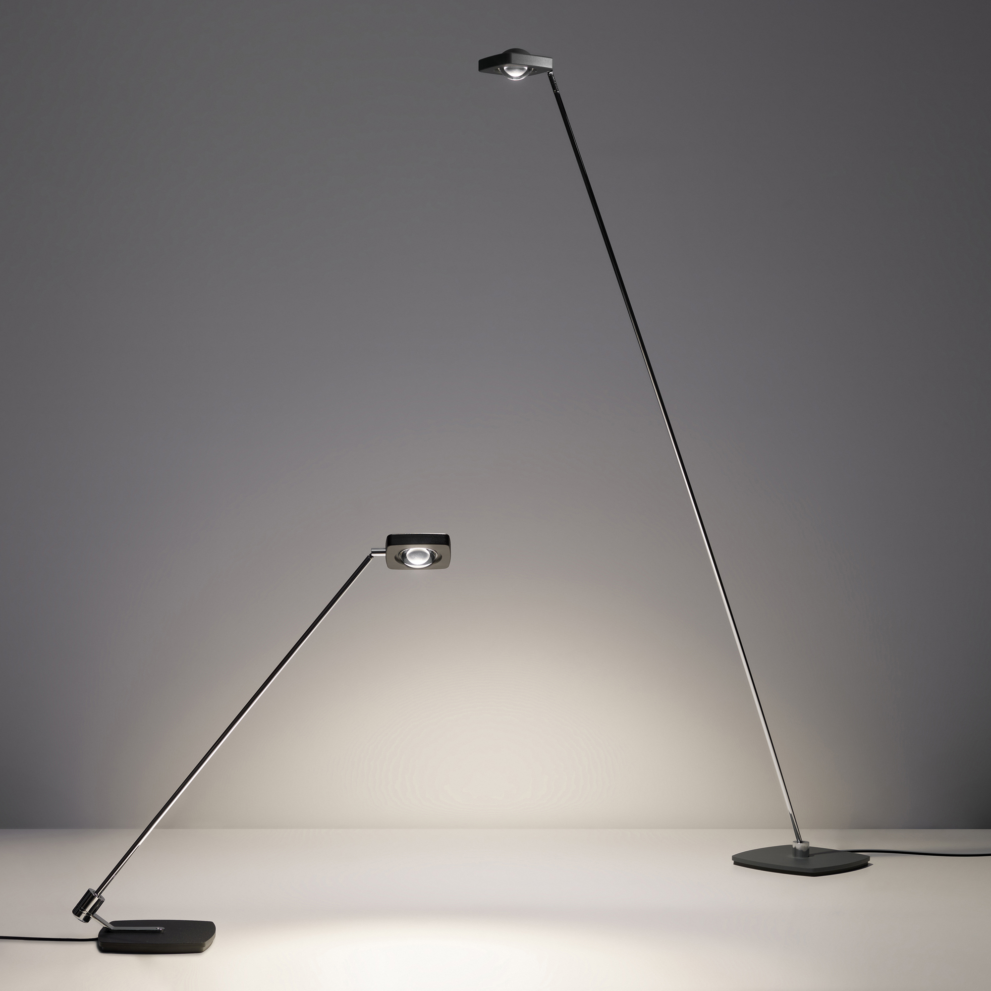 OLIGO LED Floor Lamp KELVEEN CRI90 graphite 2700K 1000lm