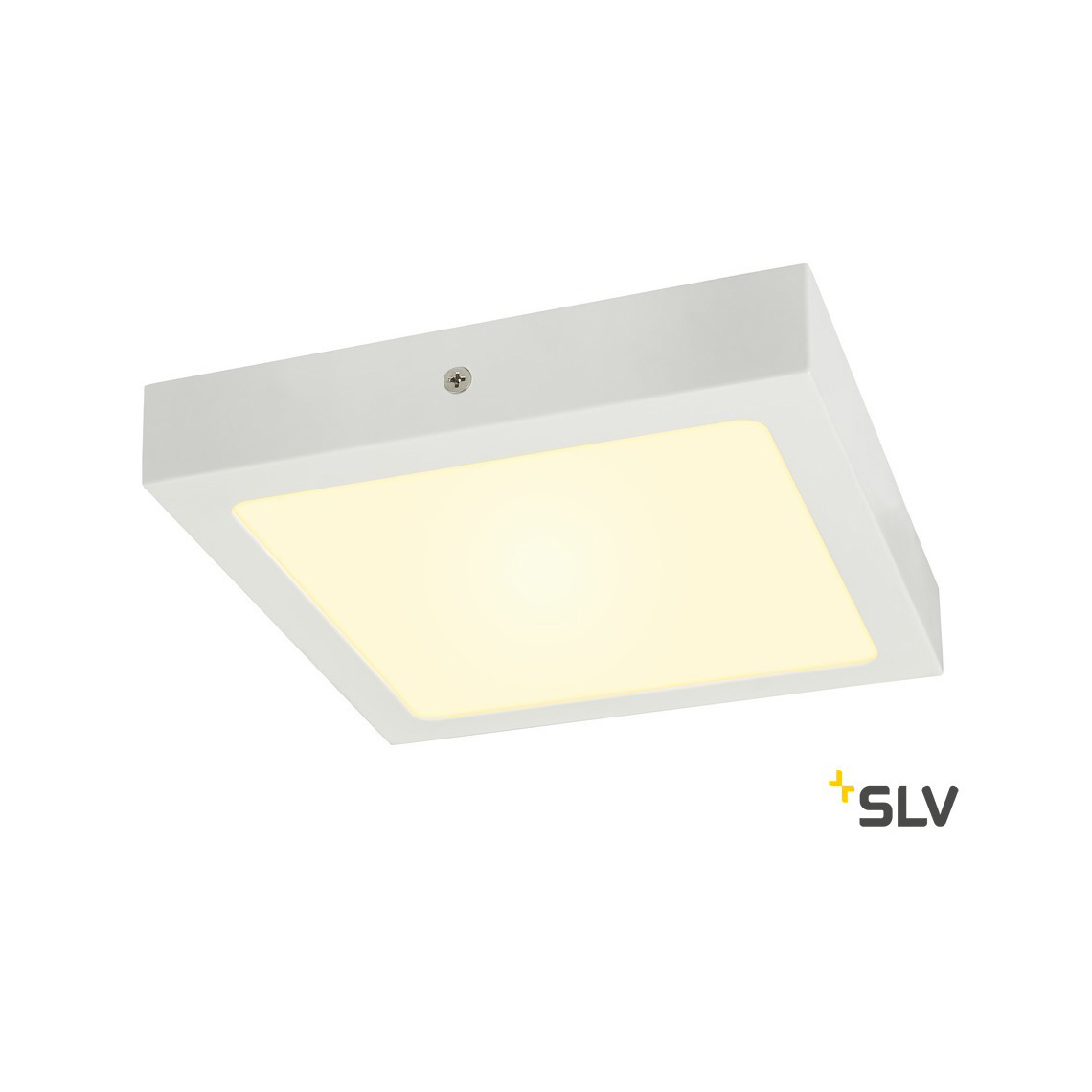 SLV SENSER 24 CW 3000K LED Ceiling Light square white 1200lm 3000K