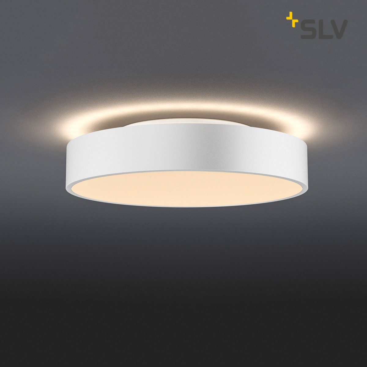 SLV Medo 40 CW Corona LED Wall and Ceiling Light white