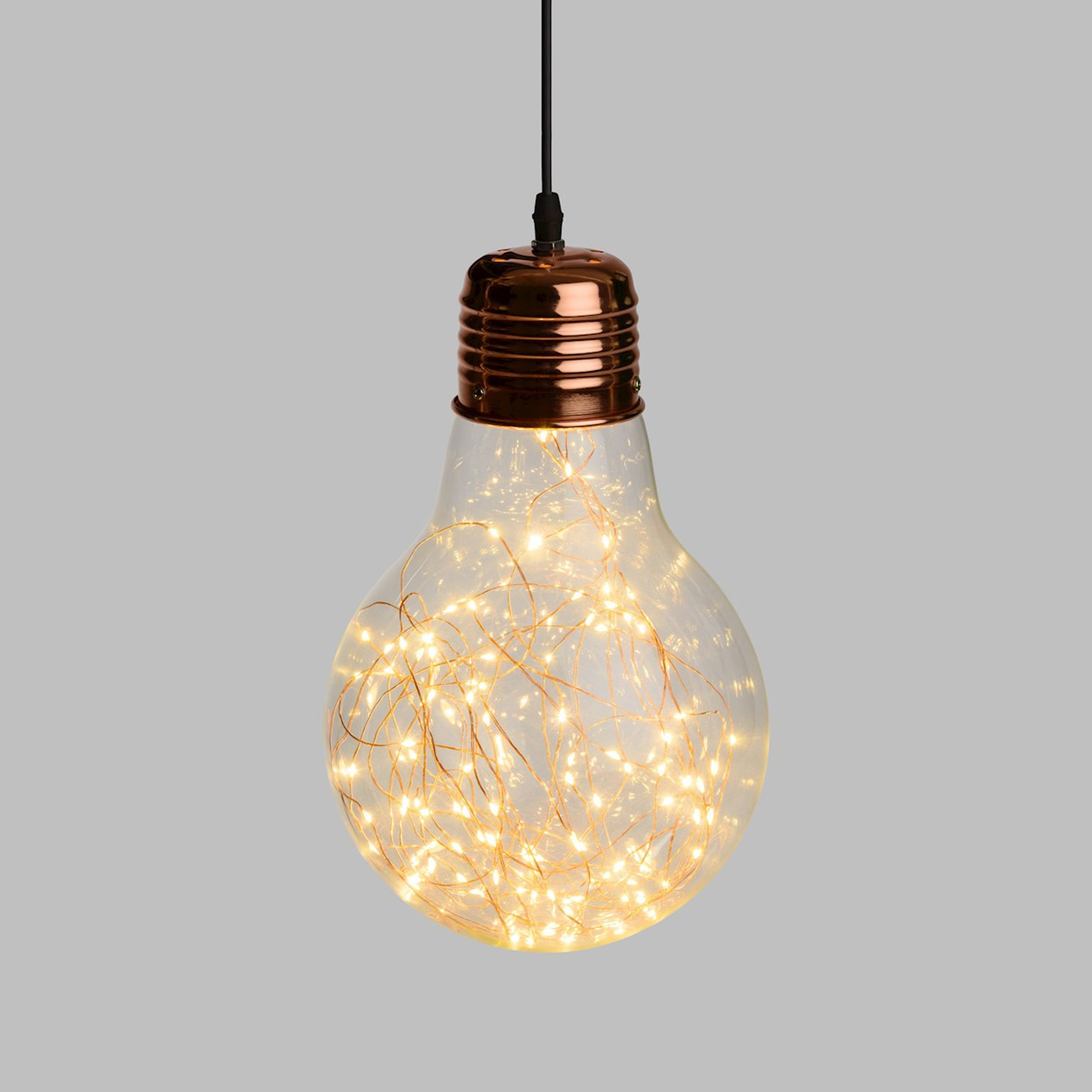 Decorative LED Luminaire Light Bulb, 100 warm white LEDs, 21.5cm, IP20