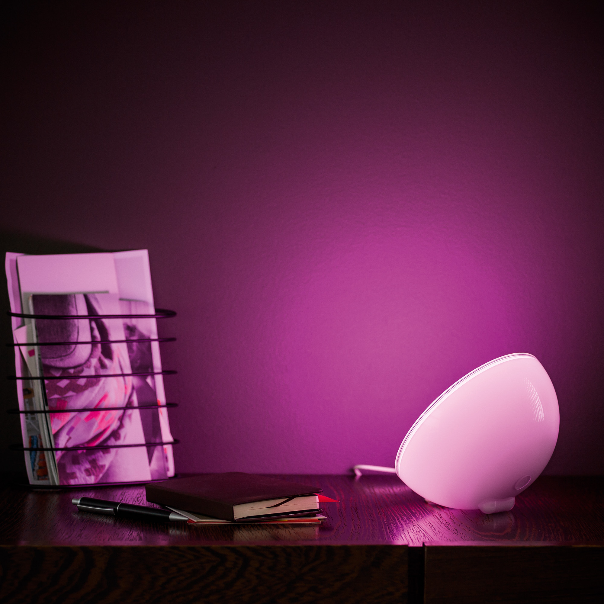 Philips Hue White & Color Ambiance Go LED table lamp white