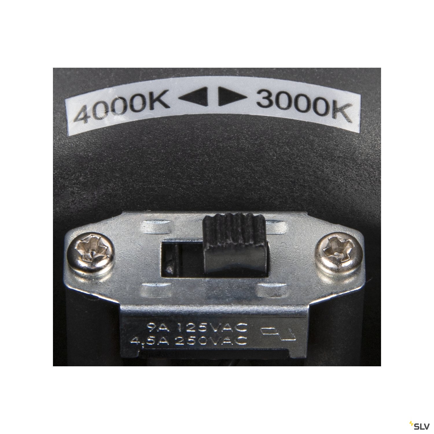 SLV LED Wall Light OVALISK, Sensor, 3000/4000K, anthracite, IP65 600lm