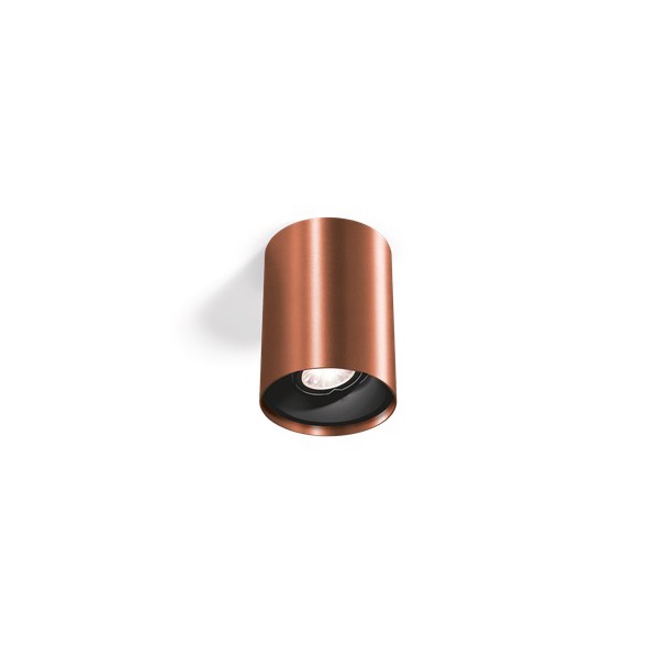 Wever & Ducré LED Ceiling Light Solid copper-black