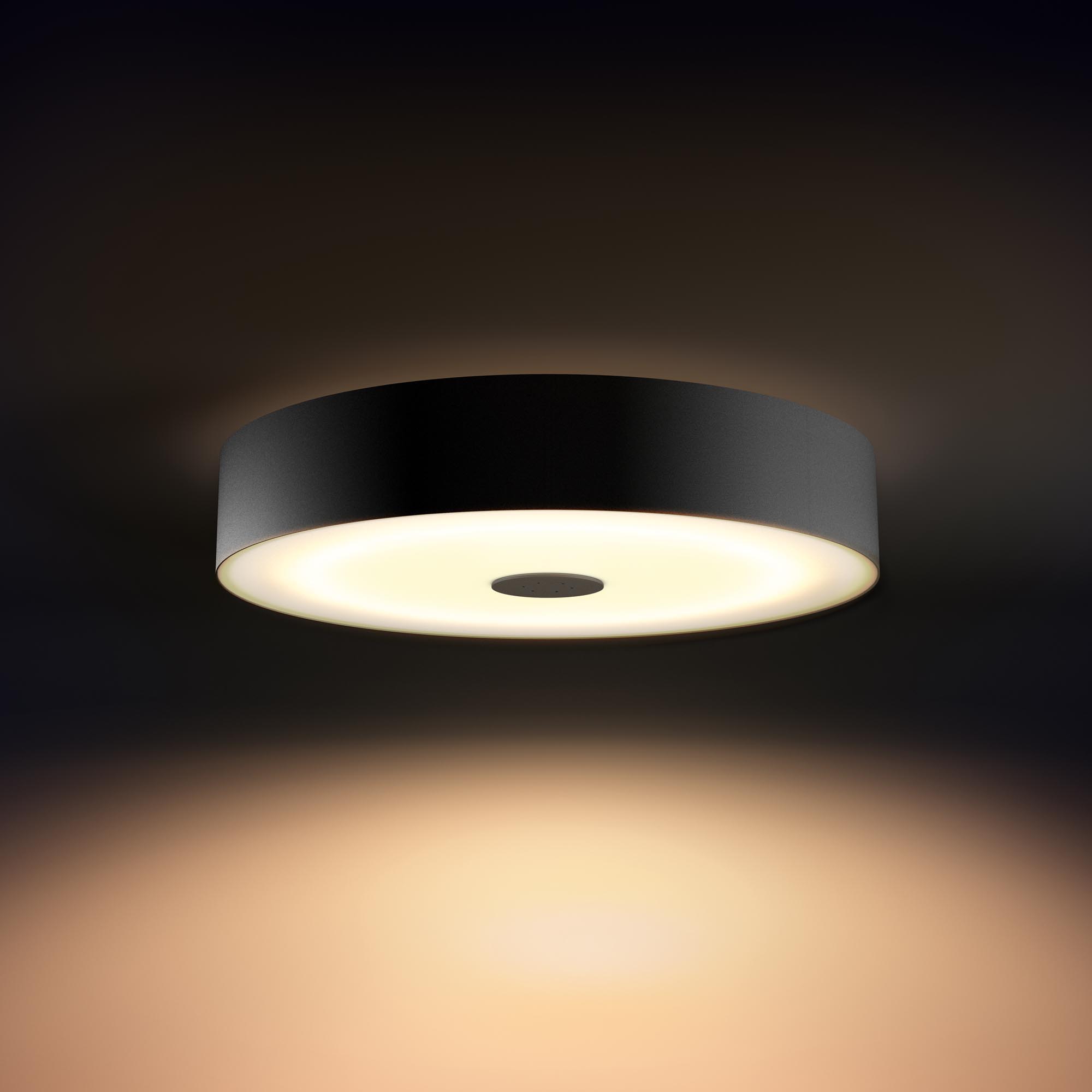 Philips Hue White Ambiance Fair LED Ceiling Light black 2900lm incl. Dimmer Switch