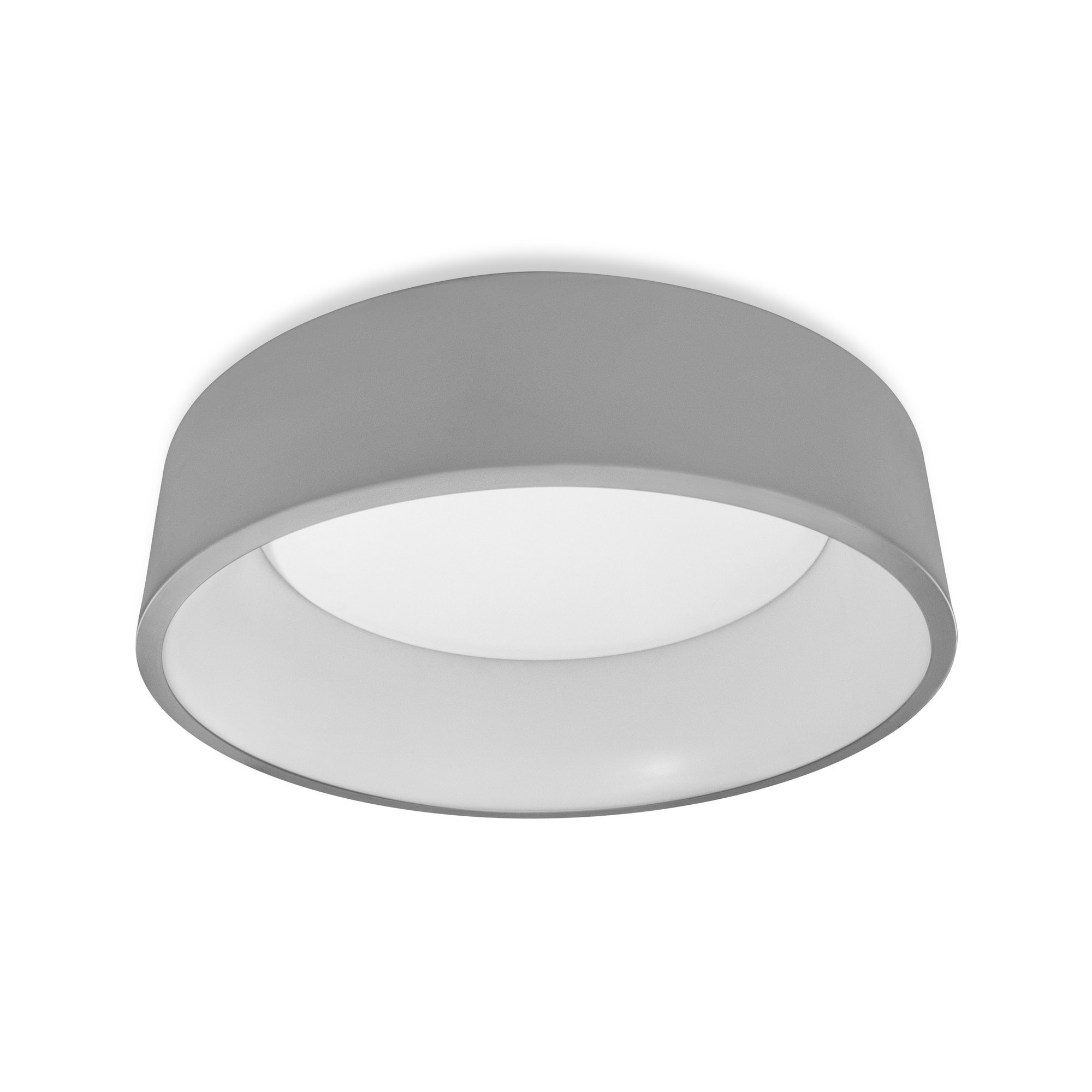 LEDVANCE SMART+ WiFi Tunable White LED Ceiling Light ORBIS Cylinder 450mm grey 2800lm