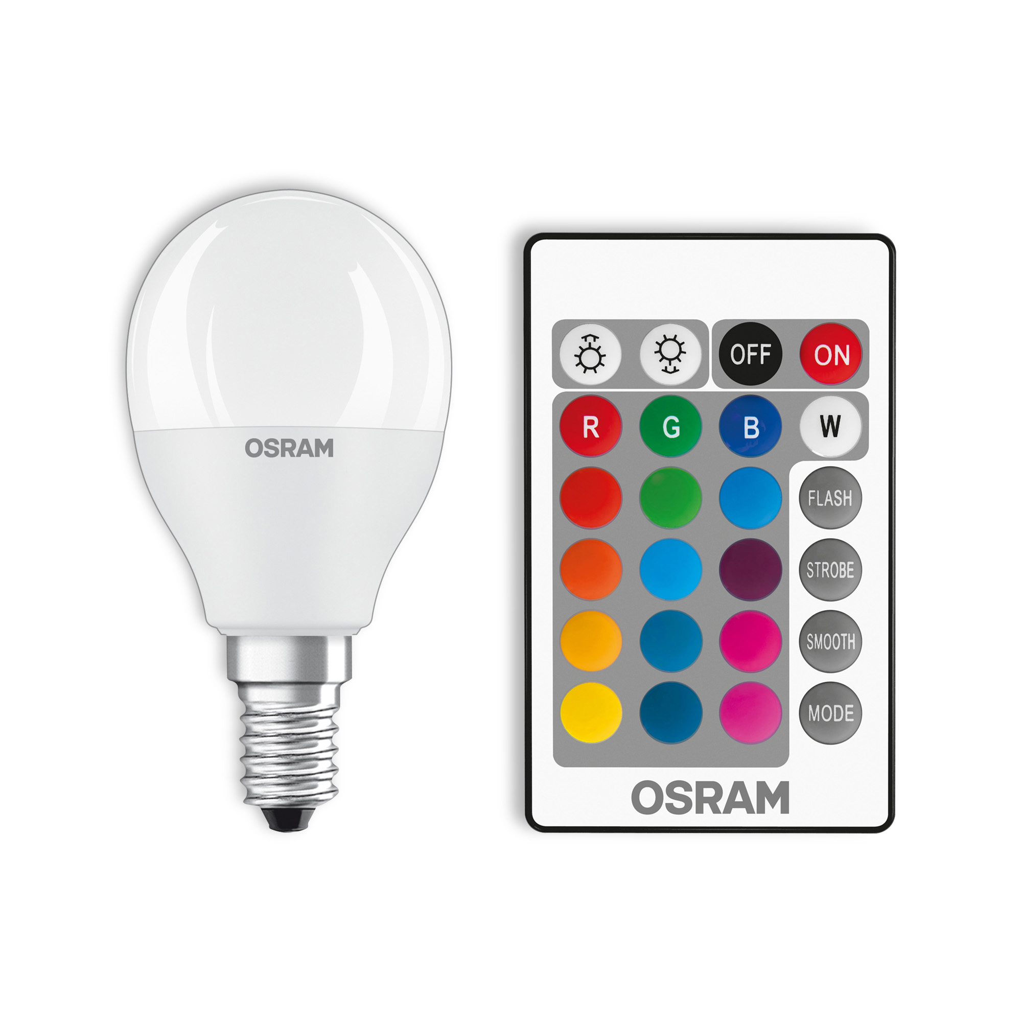 Osram LED STAR+ CLP RGBWFR 40 DIM 5.5W 827 E14 470lm