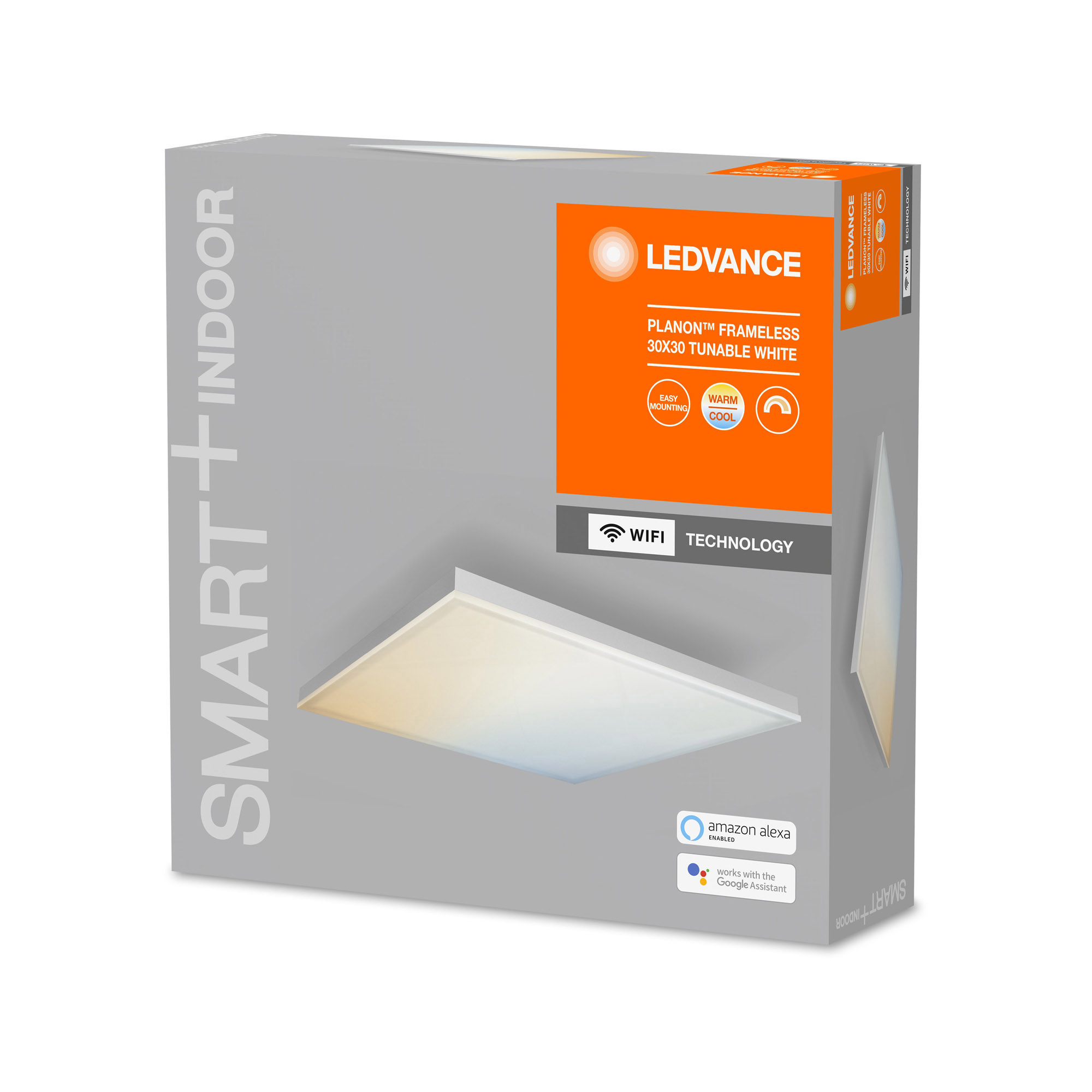 LEDVANCE SMART+ WiFi Tunable White LED Panel PLANON FRAMELESS 30x30cm 1600lm