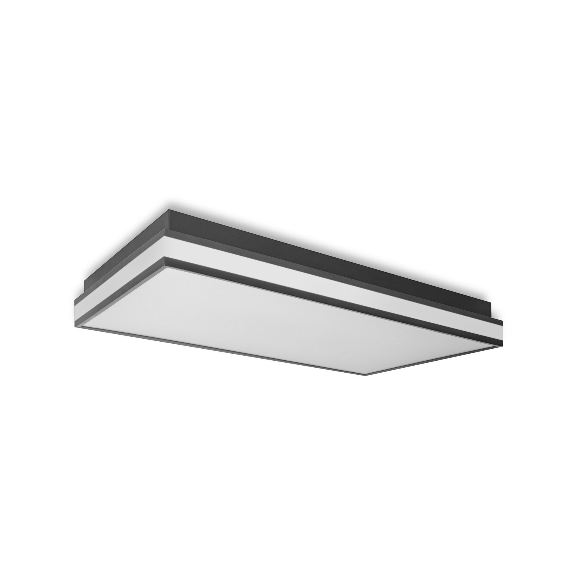 LEDVANCE SMART+ WiFi Tunable White LED Ceiling Light ORBIS MAGNET 600x300mm black 4200lm