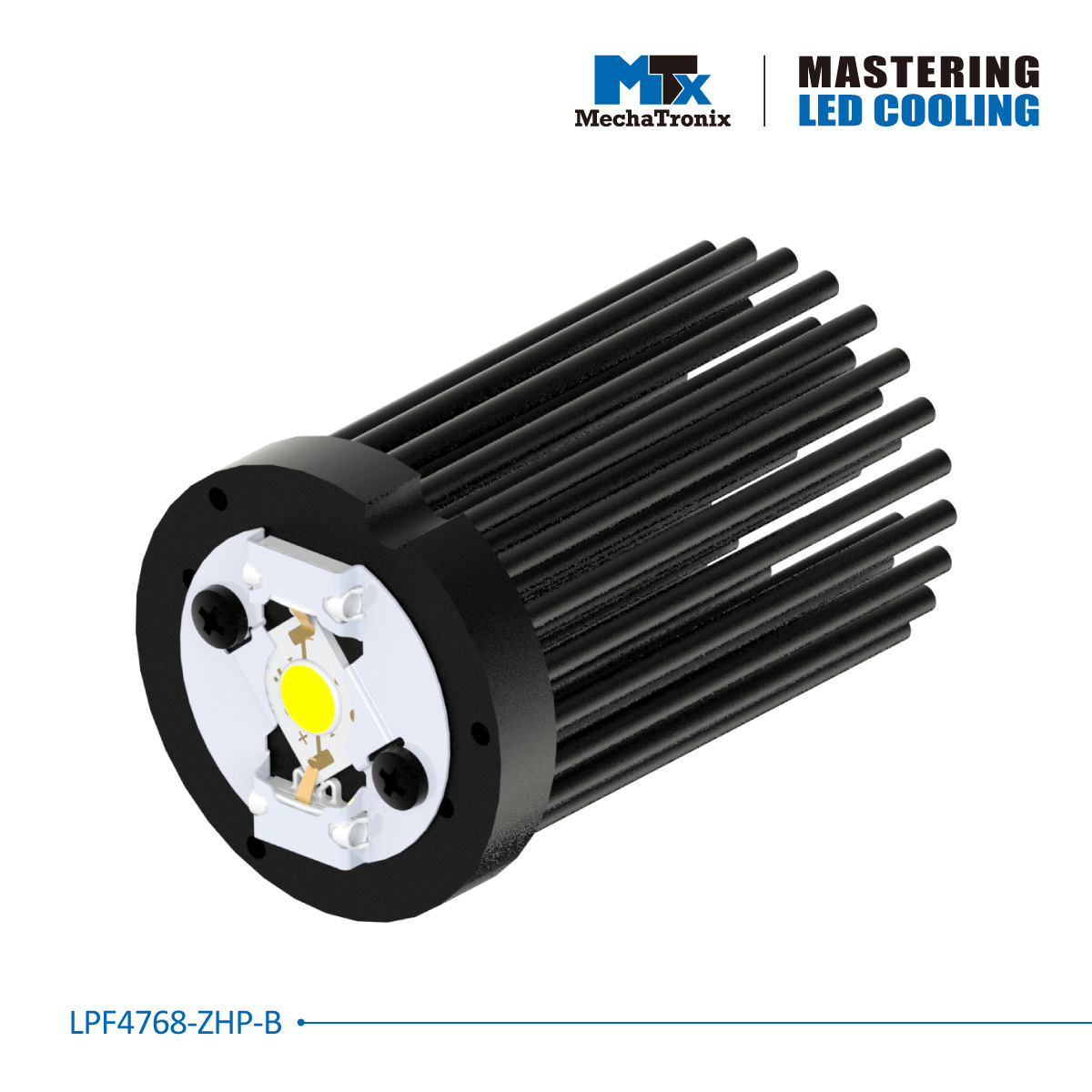 MechaTronix Heat Sink round 5cm LPF4768-ZHP-B for LED <2500lm
